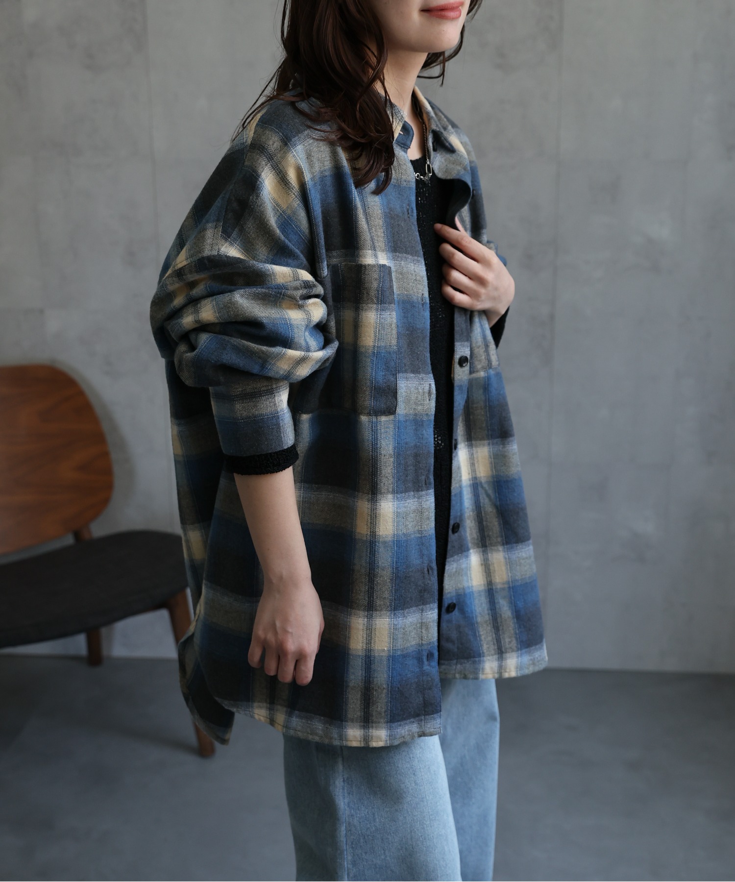model : 156cm 着用サイズ : FREE