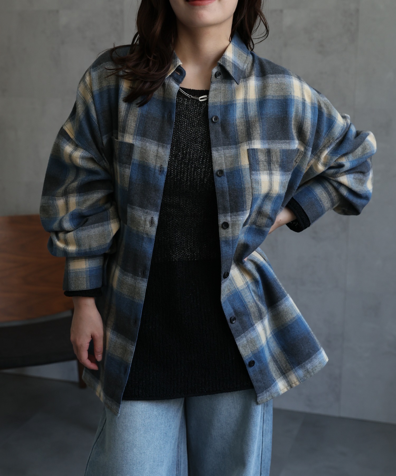 model : 156cm 着用サイズ : FREE