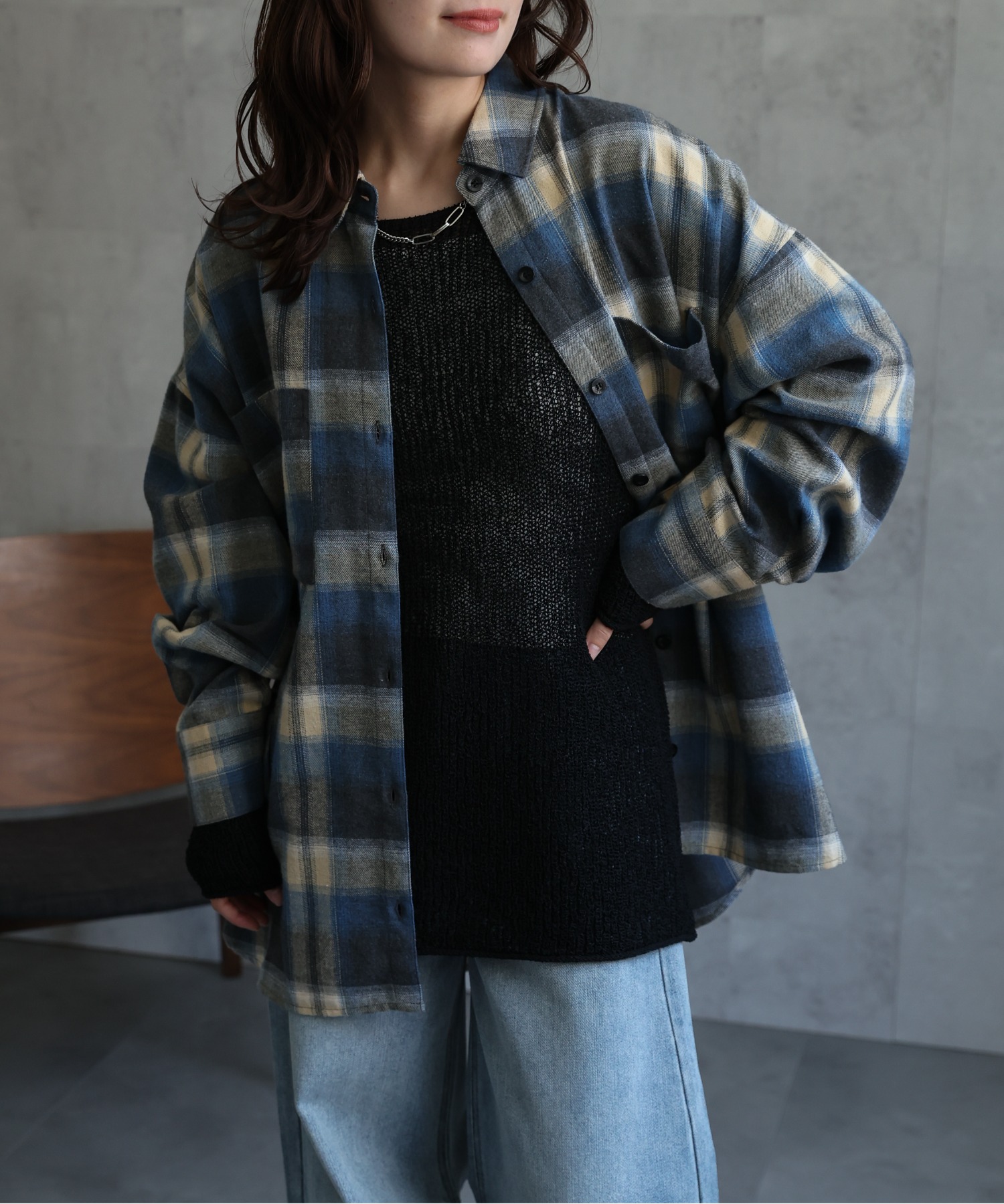model : 156cm 着用サイズ : FREE