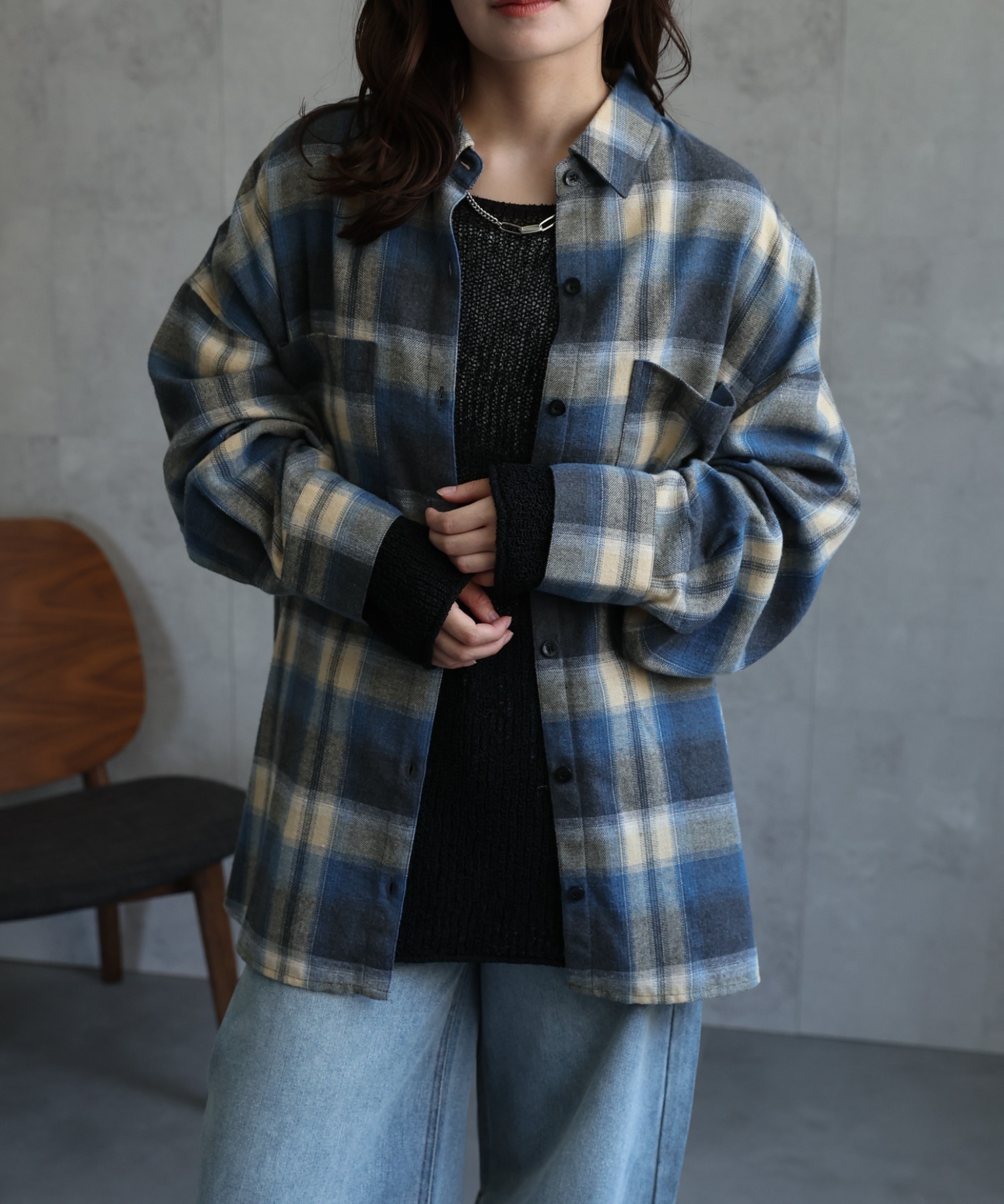 model : 156cm 着用サイズ : FREE