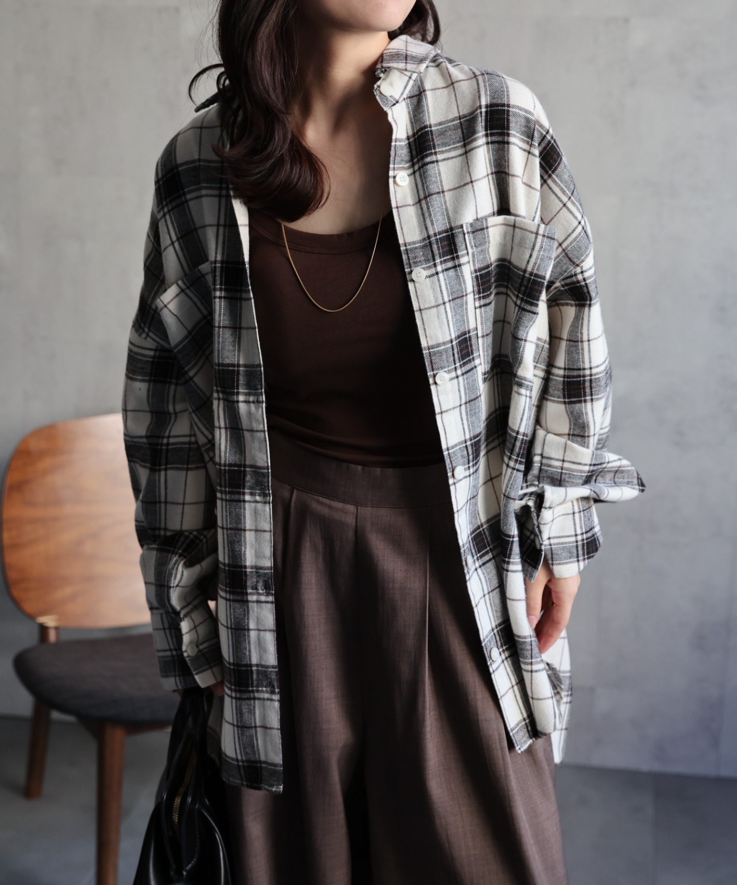 model : 156cm 着用サイズ : FREE