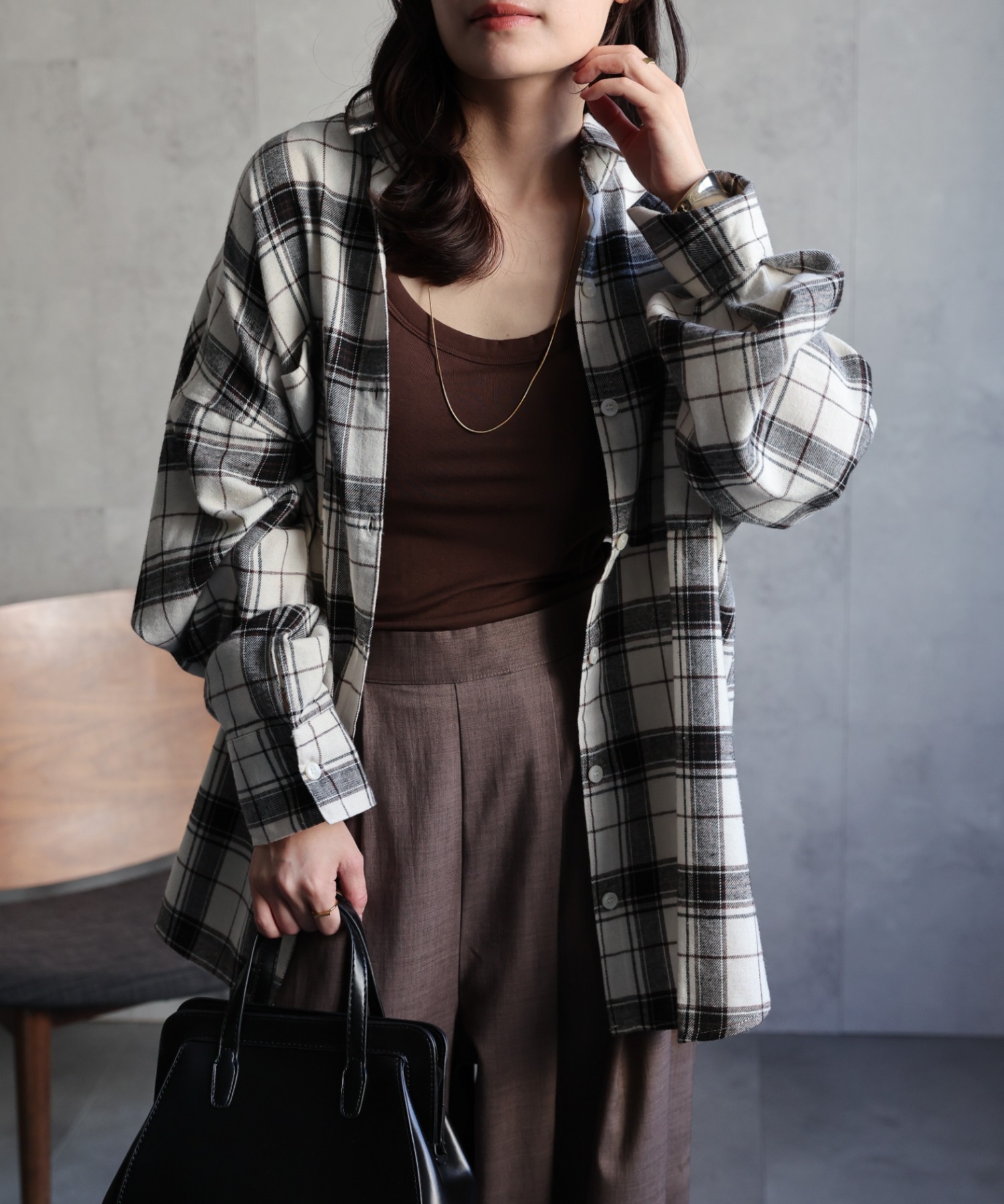 model : 156cm 着用サイズ : FREE