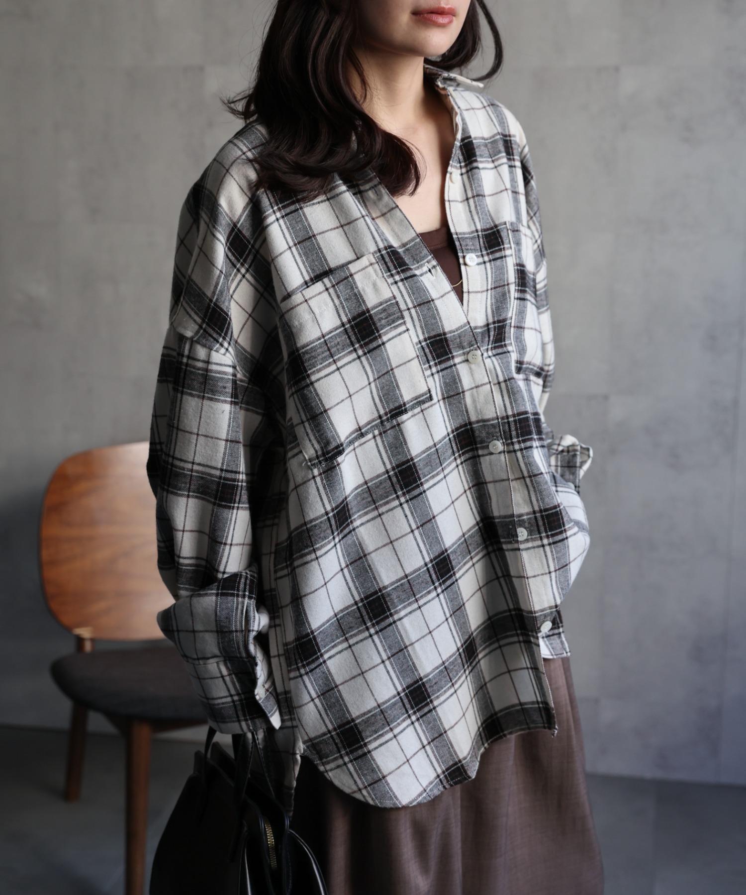 model : 156cm 着用サイズ : FREE