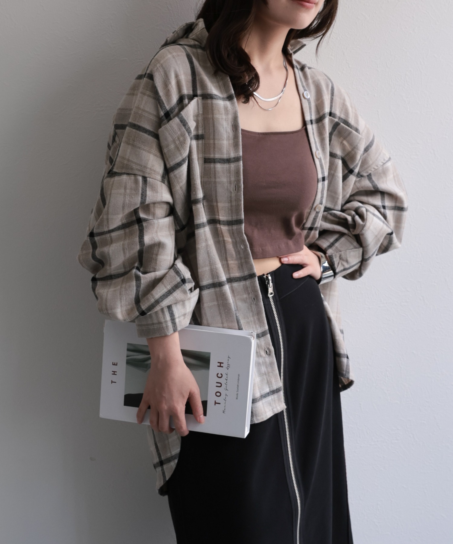 model : 156cm 着用サイズ : FREE