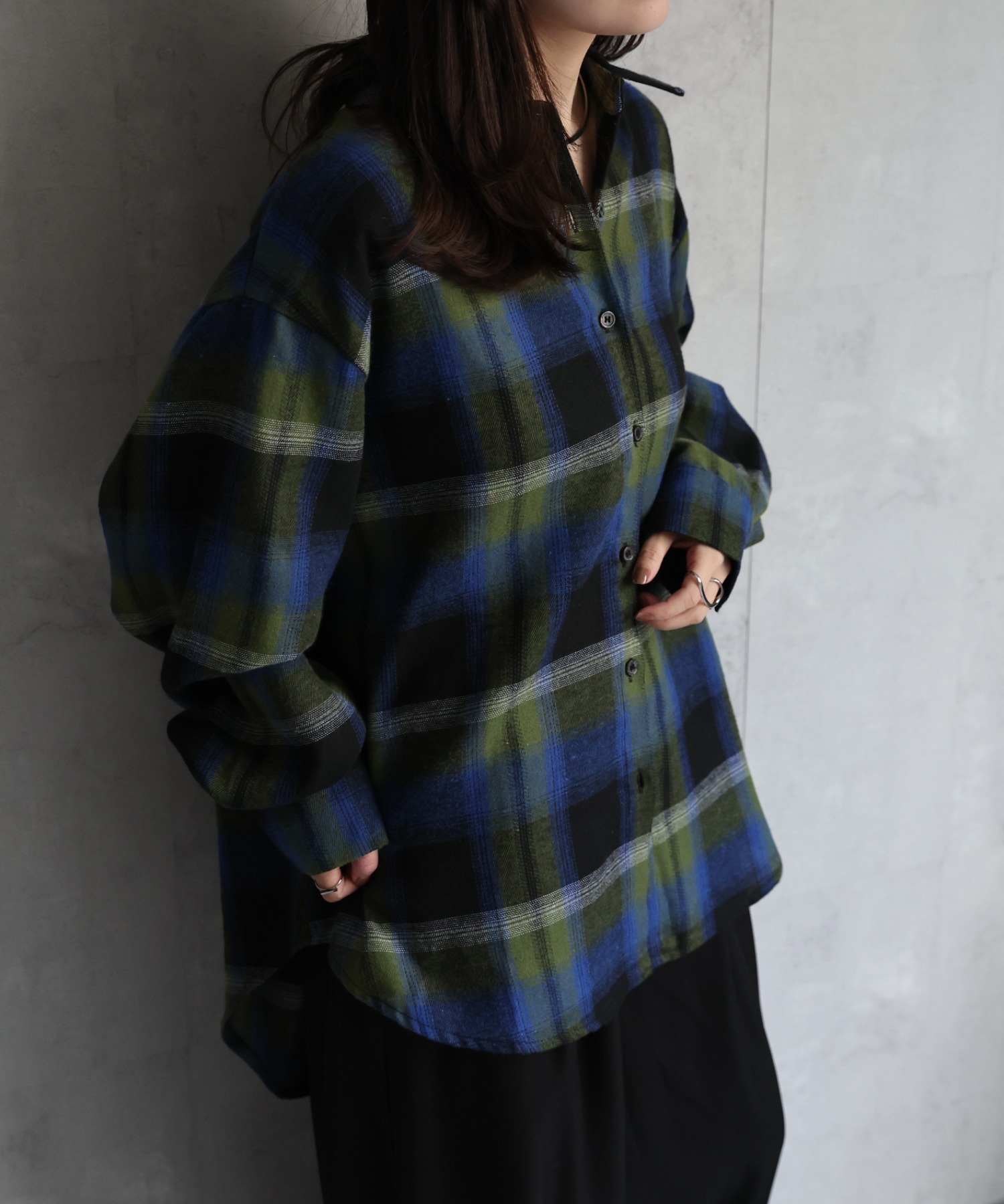 model : 156cm 着用サイズ : FREE