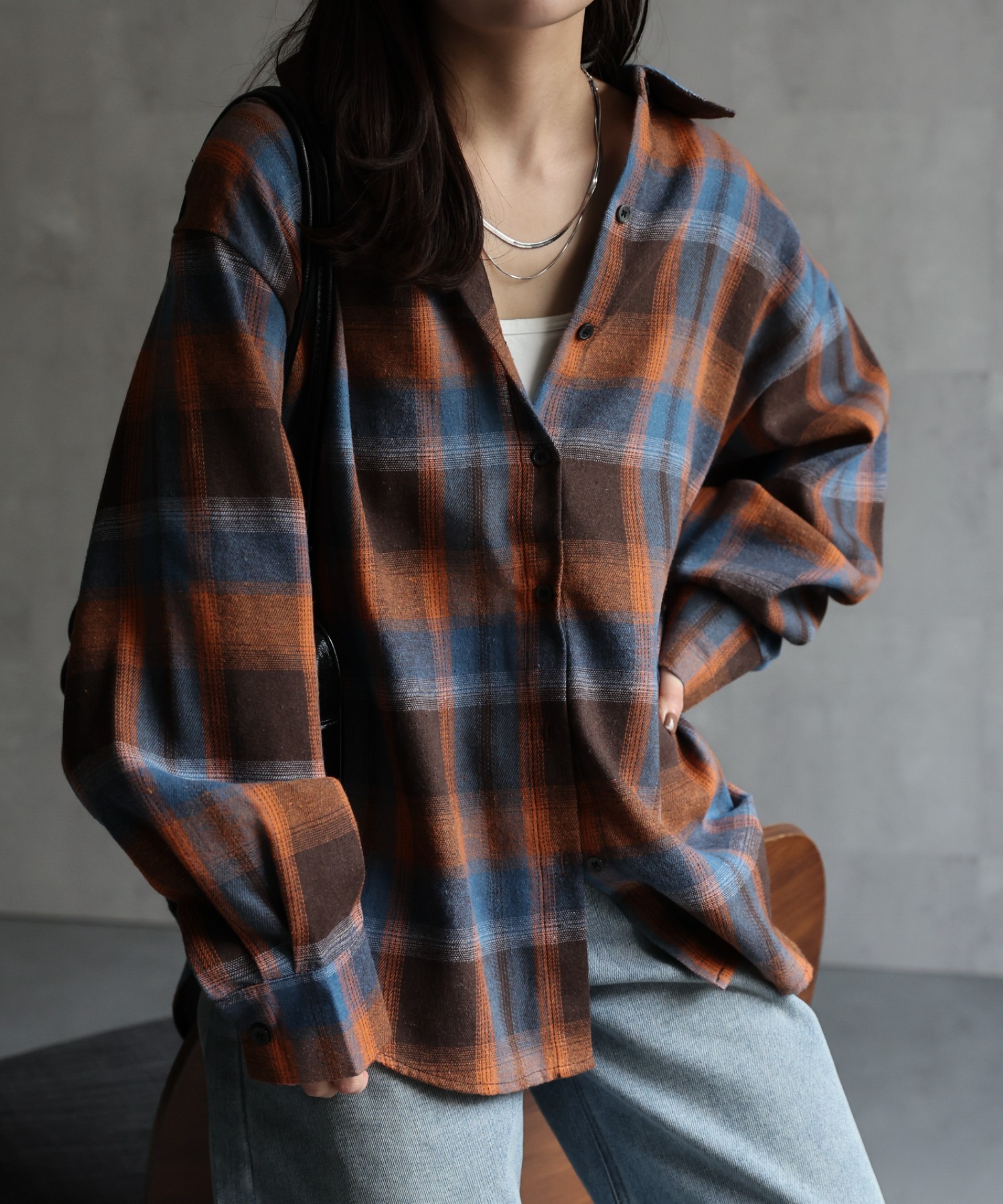 model : 156cm 着用サイズ : FREE