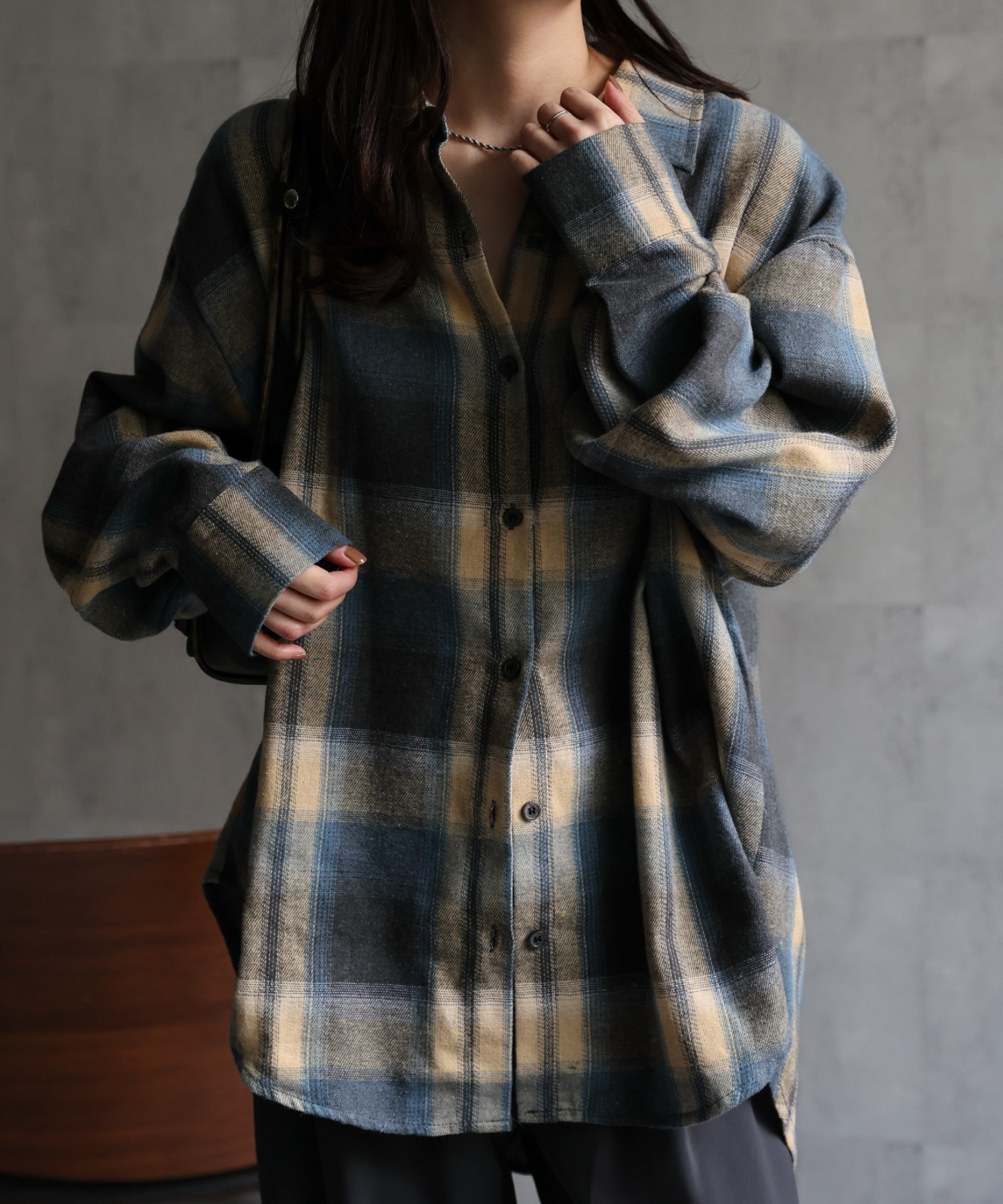 model : 156cm 着用サイズ : FREE