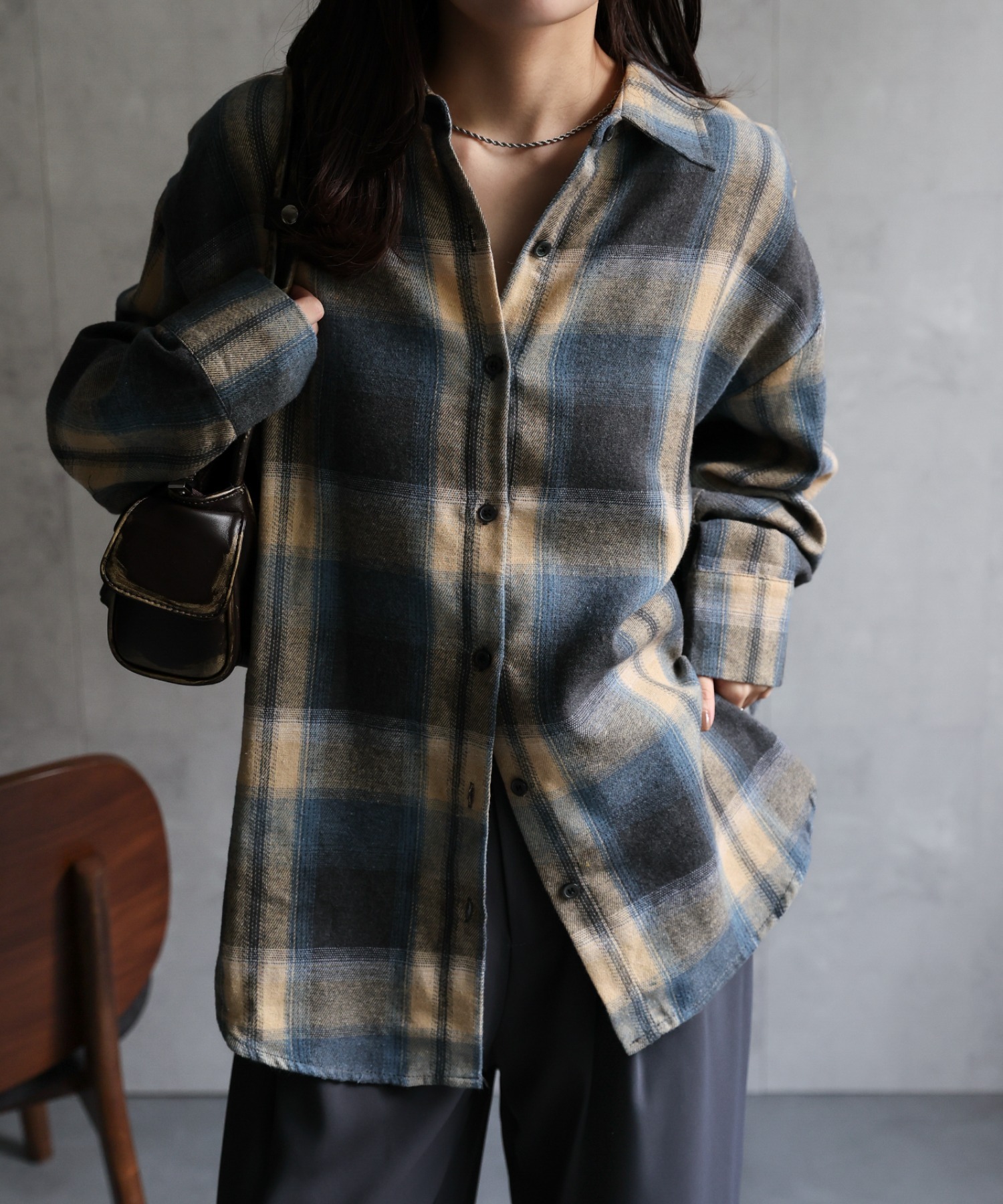 model : 156cm 着用サイズ : FREE