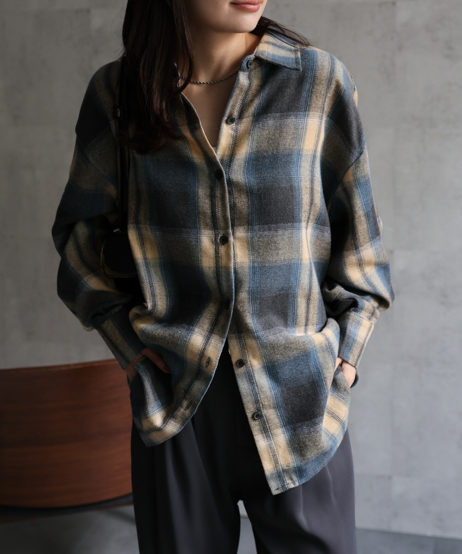 model : 156cm 着用サイズ : FREE