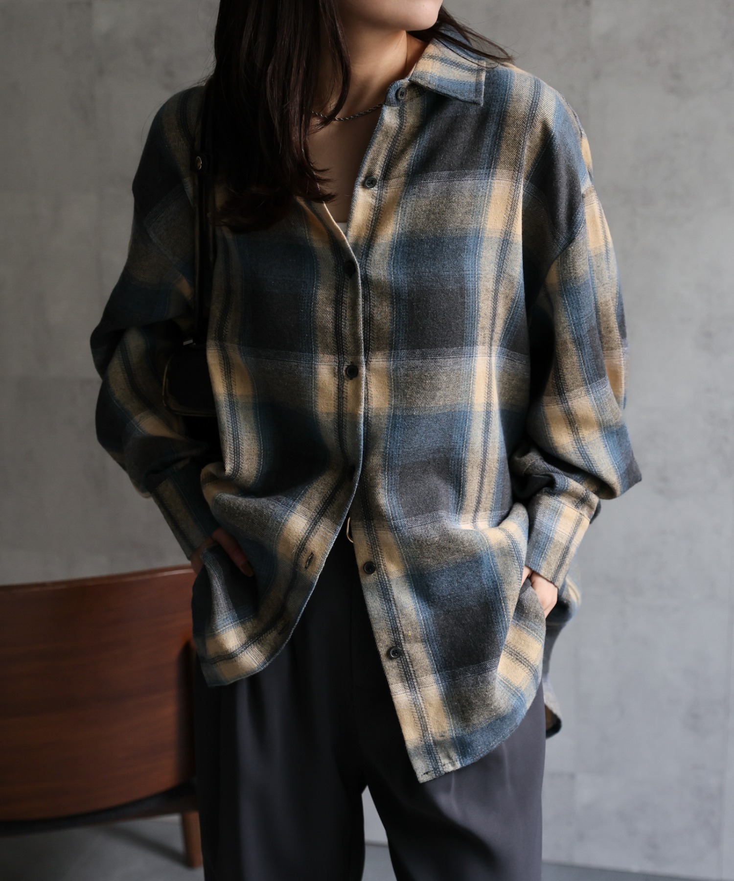 model : 156cm 着用サイズ : FREE