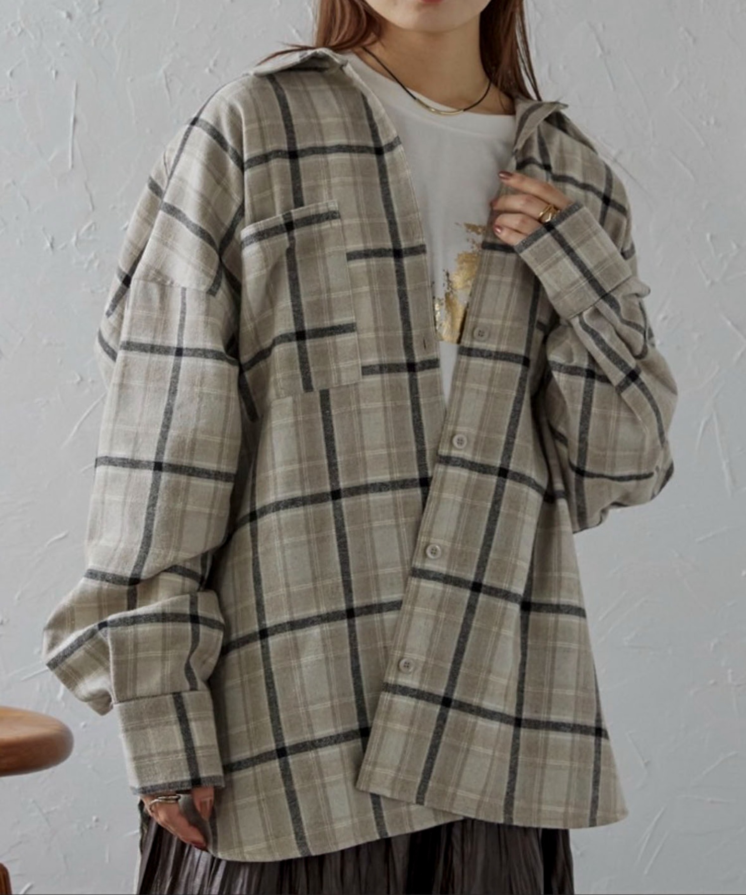 model : 158cm 着用サイズ : FREE