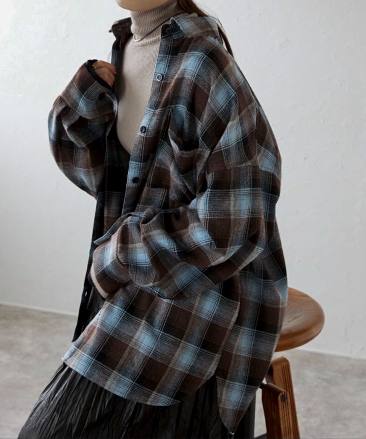model : 158cm 着用サイズ : FREE