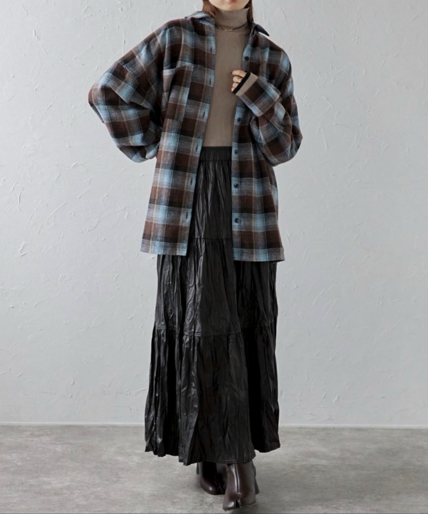 model : 158cm 着用サイズ : FREE
