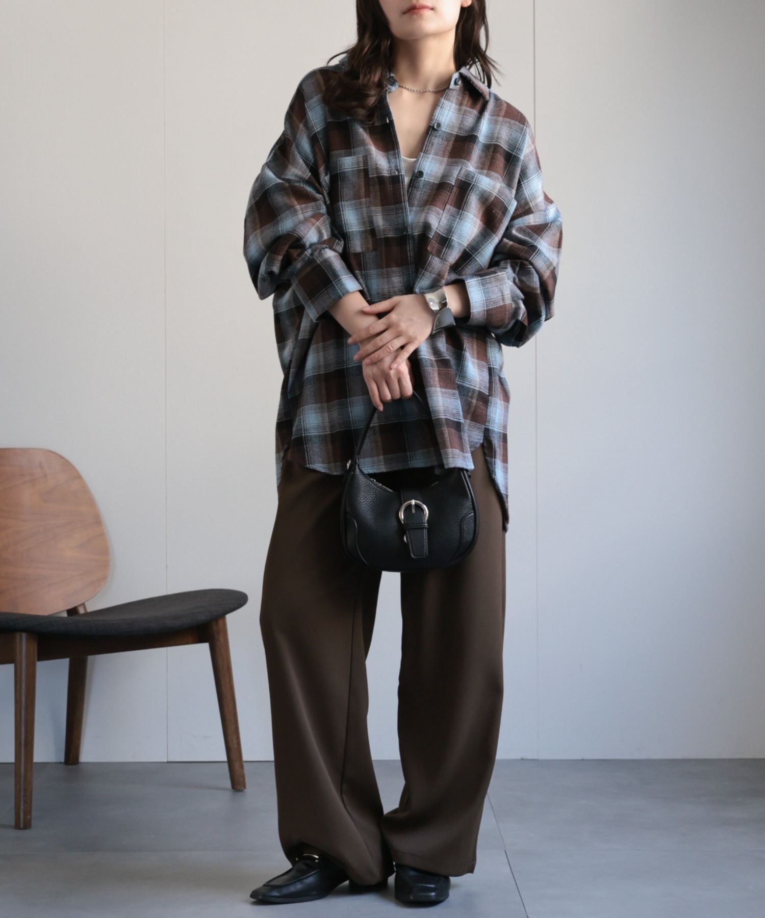 model : 156cm 着用サイズ : FREE