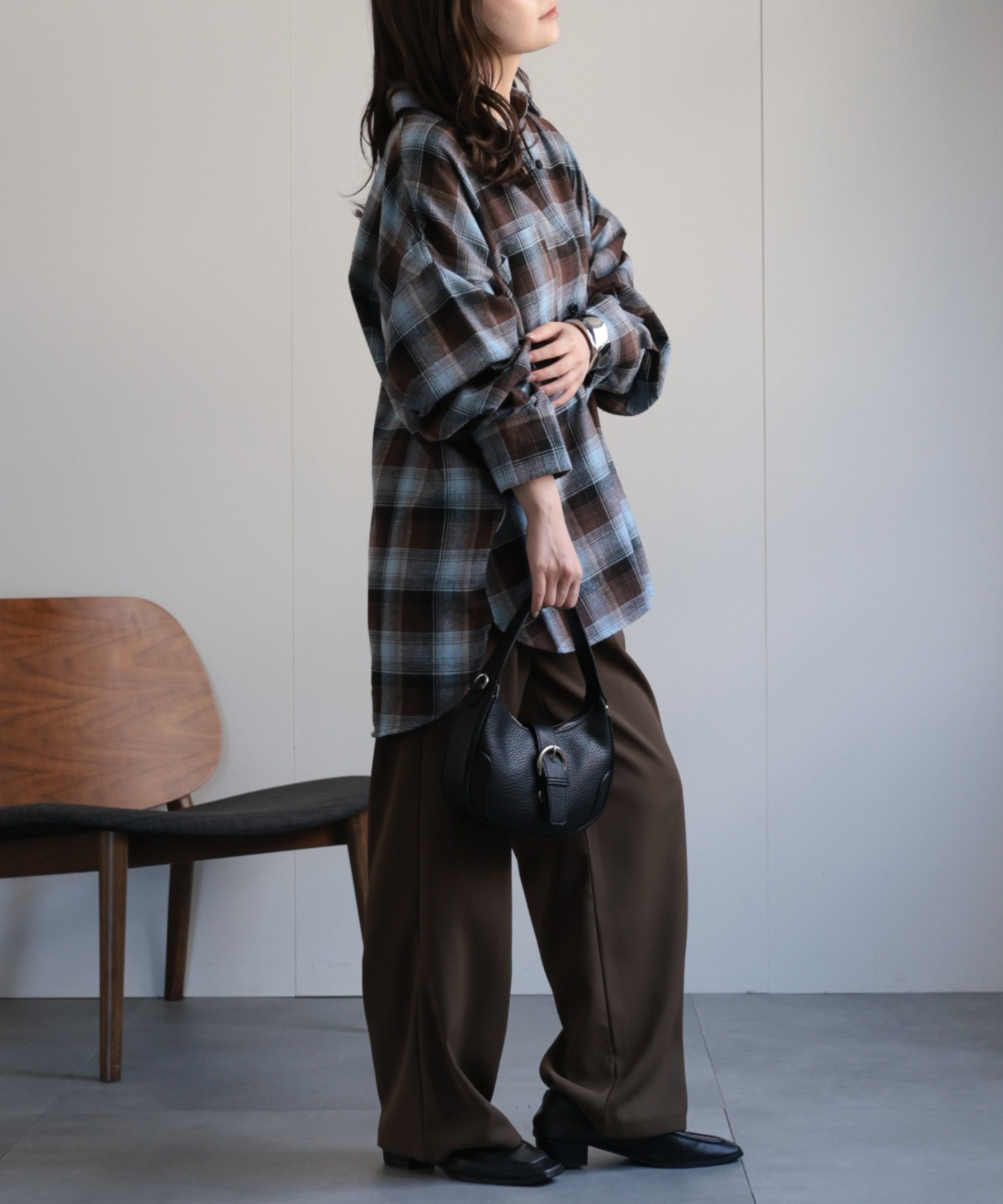 model : 156cm 着用サイズ : FREE