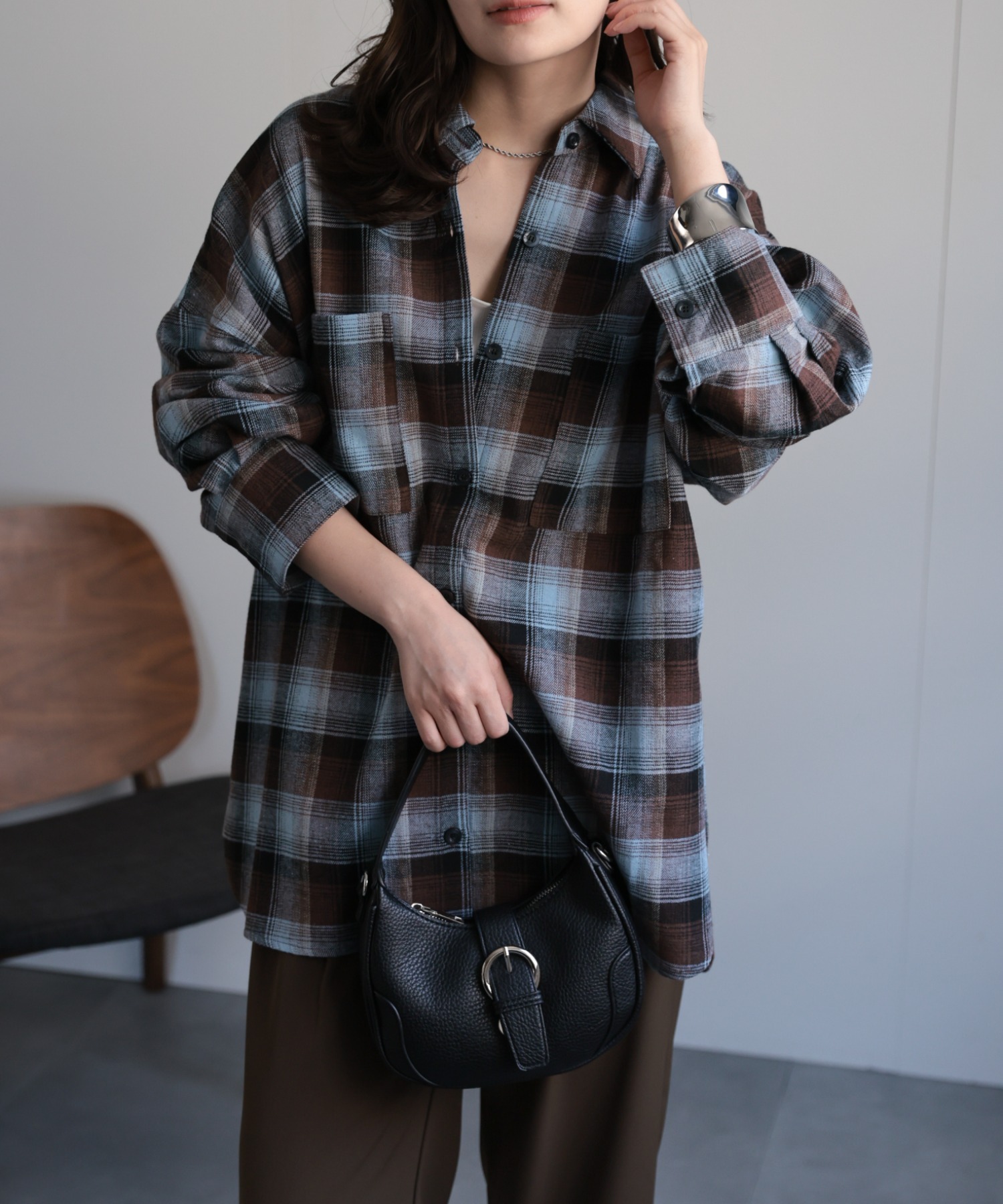 model : 156cm 着用サイズ : FREE