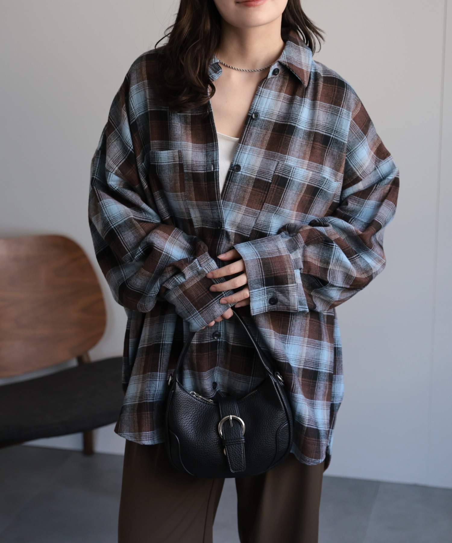 model : 156cm 着用サイズ : FREE