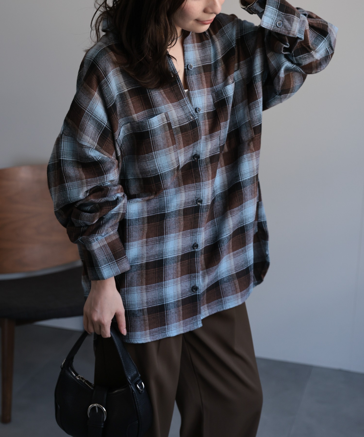model : 156cm 着用サイズ : FREE