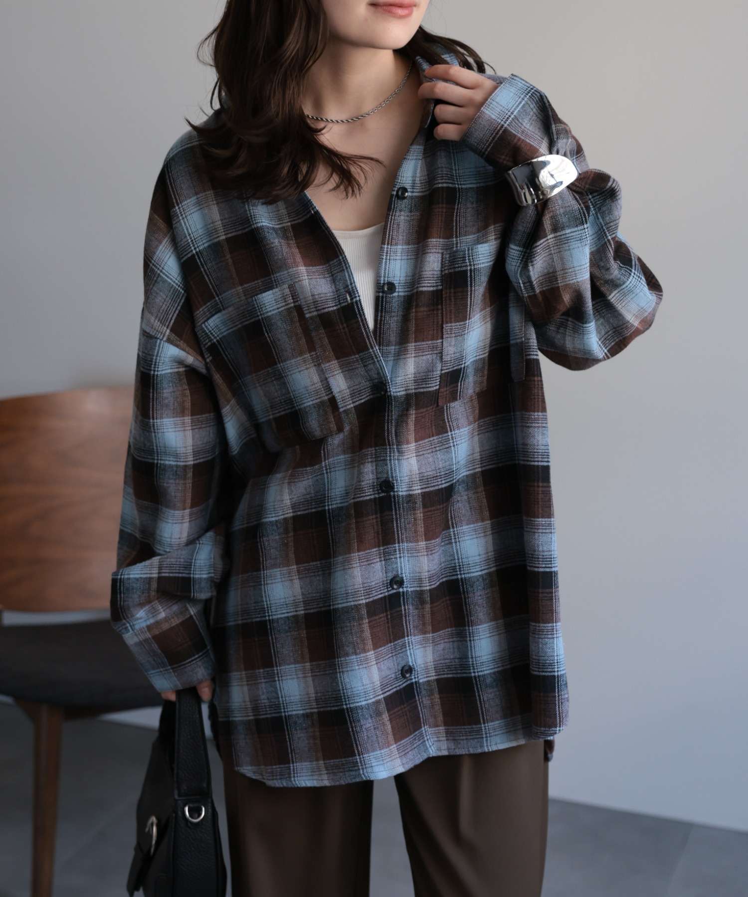 model : 156cm 着用サイズ : FREE