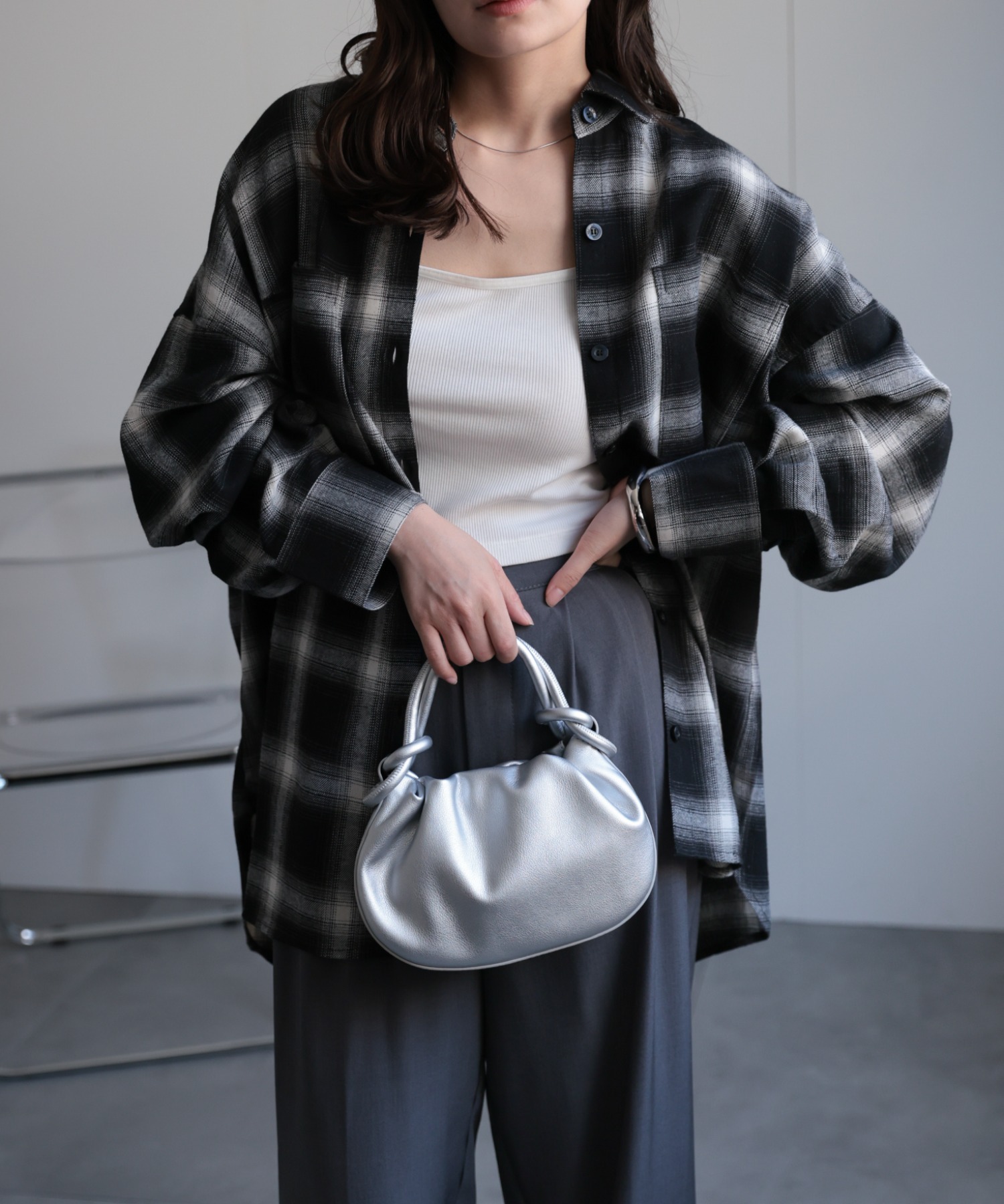 model : 156cm 着用サイズ : FREE