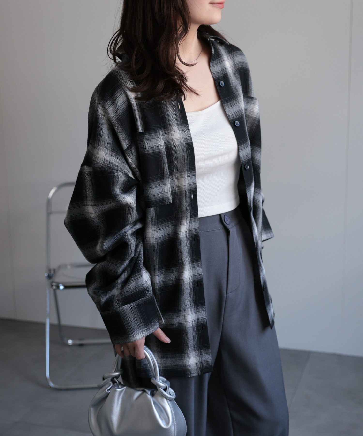 model : 156cm 着用サイズ : FREE