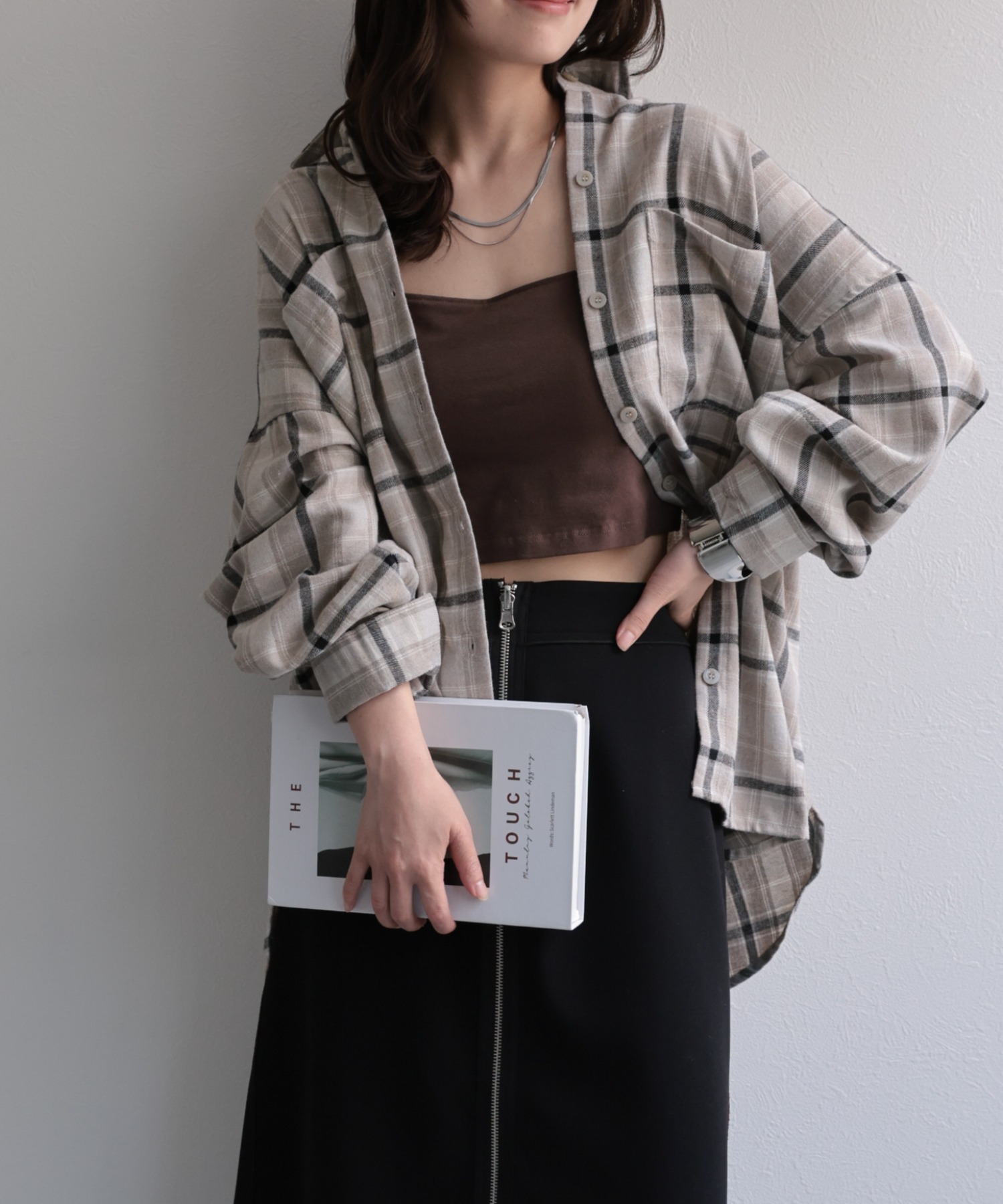 model : 156cm 着用サイズ : FREE