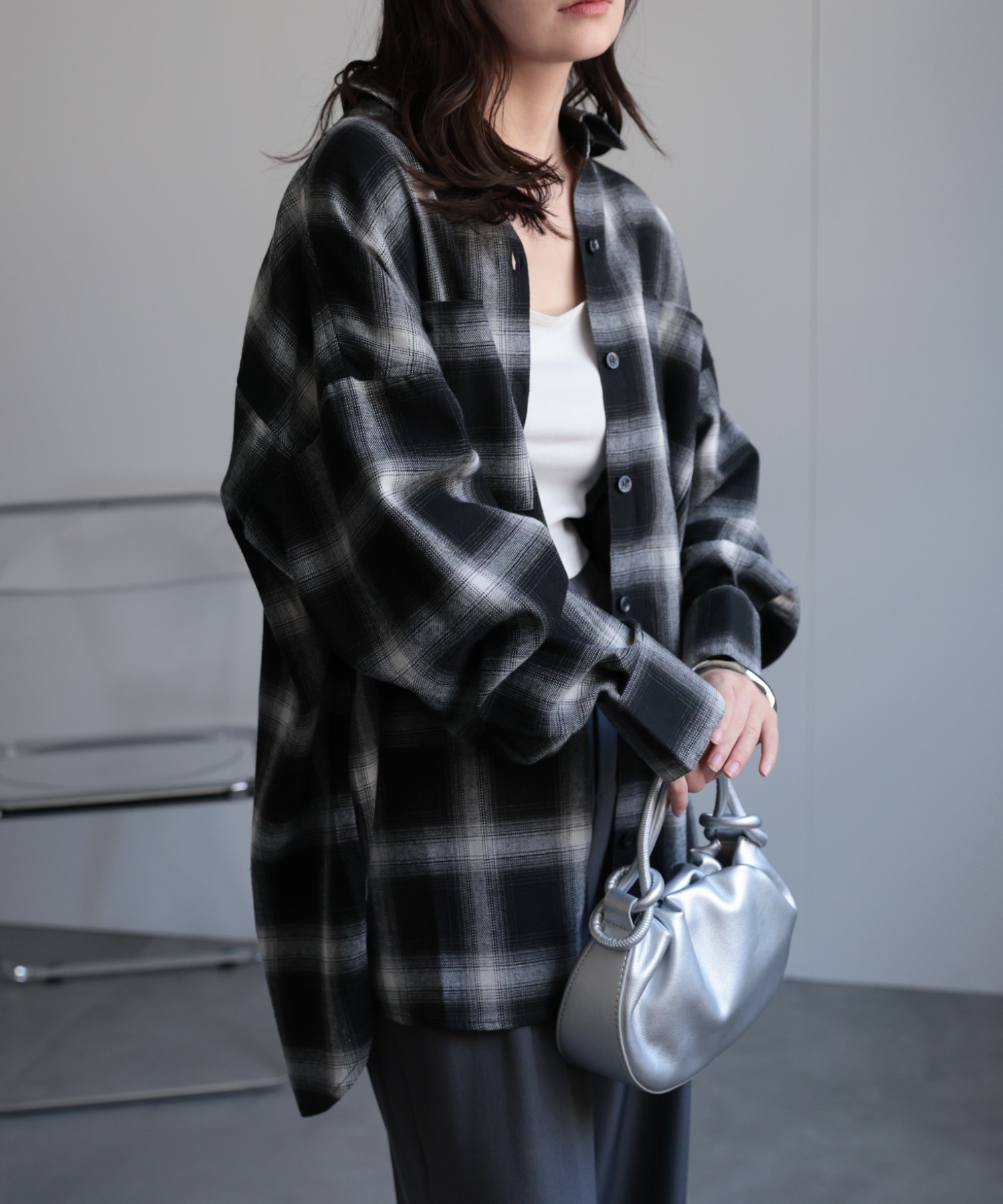 model : 156cm 着用サイズ : FREE