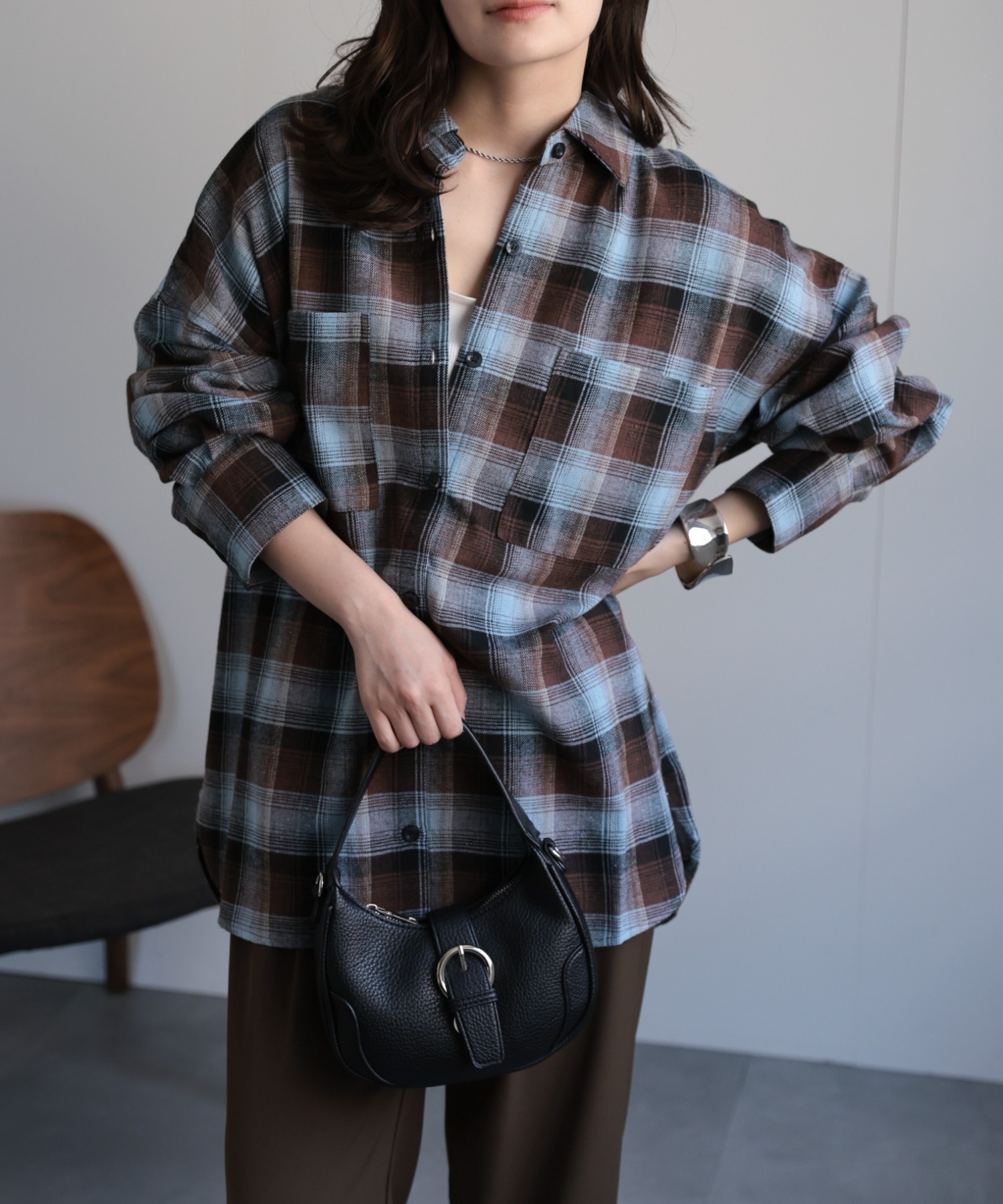 model : 156cm 着用サイズ : FREE