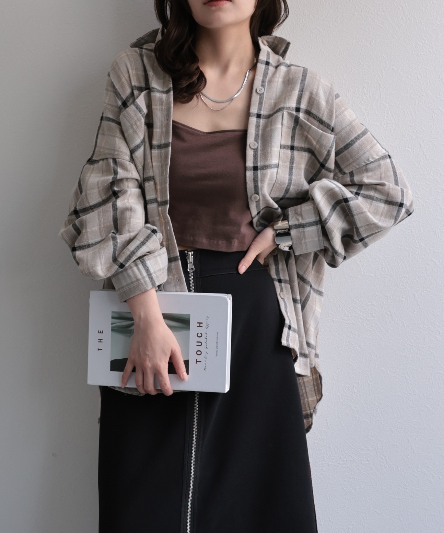 model : 156cm 着用サイズ : FREE