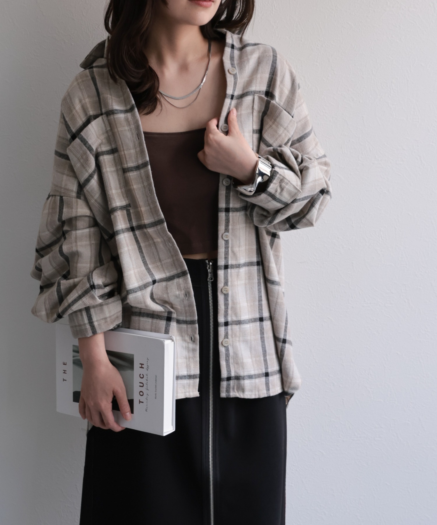 model : 156cm 着用サイズ : FREE