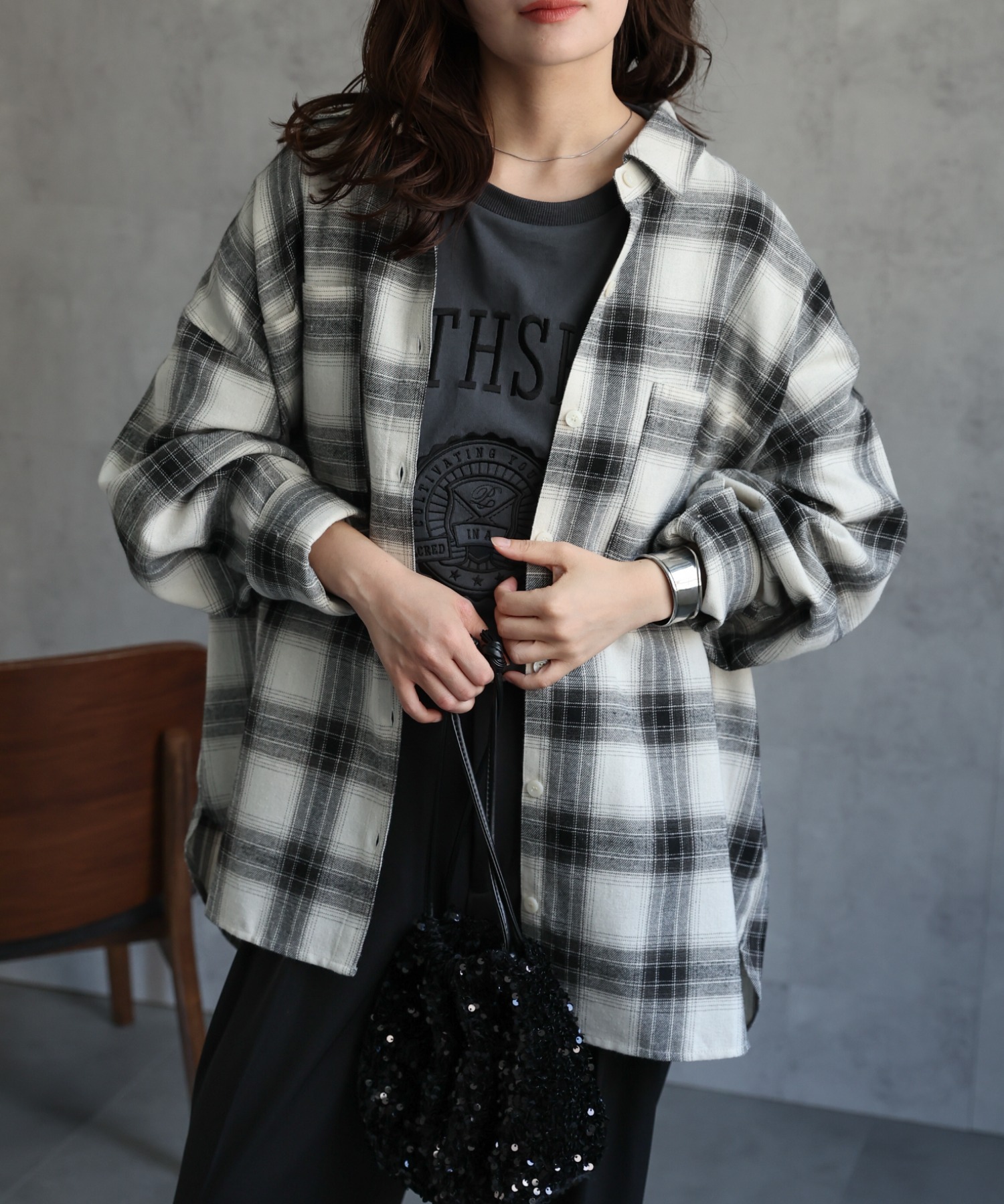 model : 156cm 着用サイズ : FREE