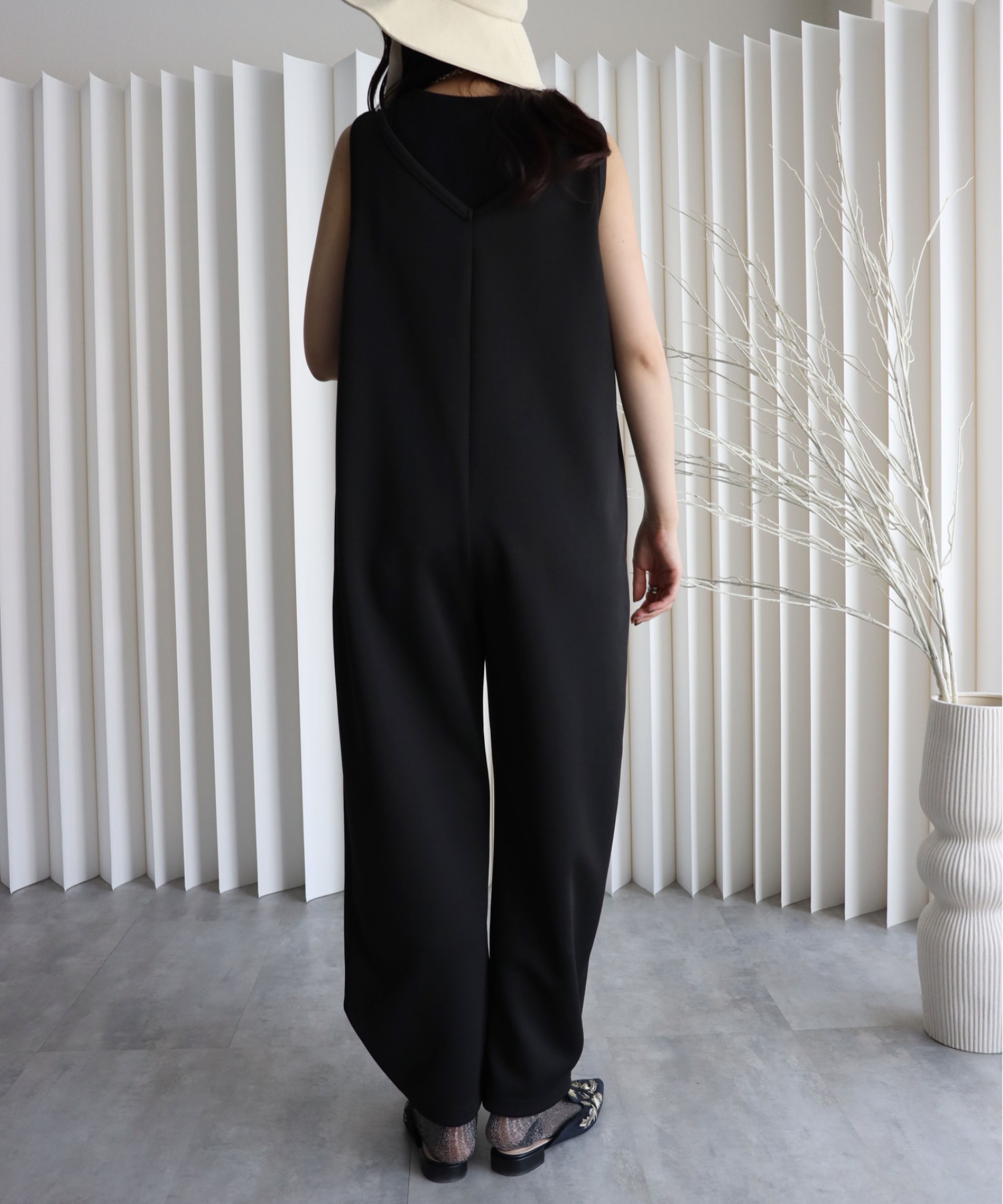 model：164cm. 着用サイズ：FREE