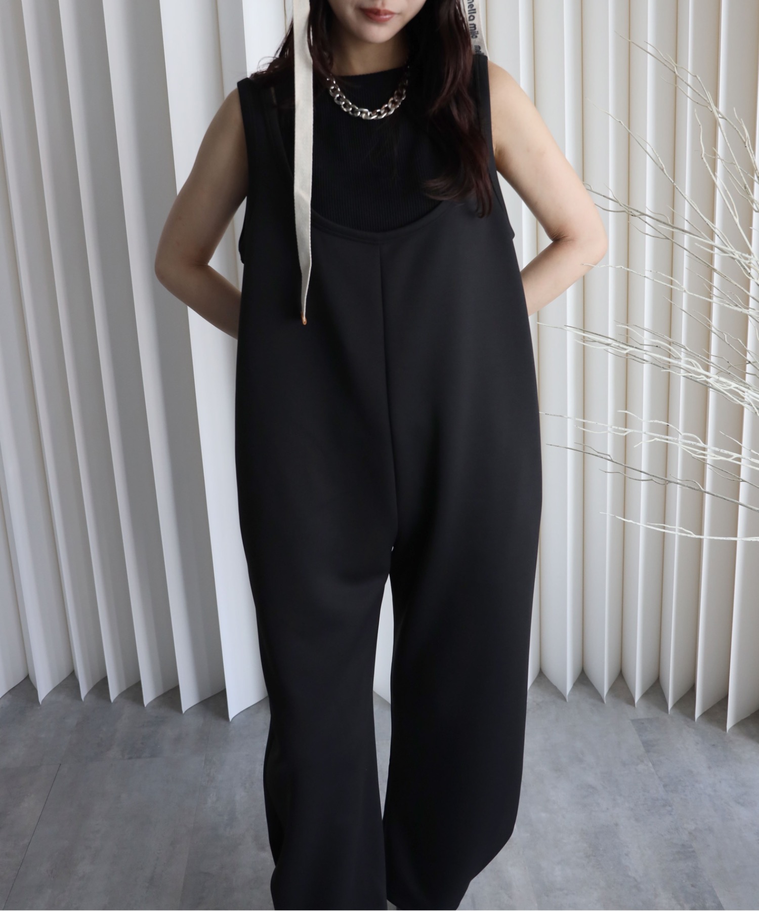 model：164cm. 着用サイズ：FREE