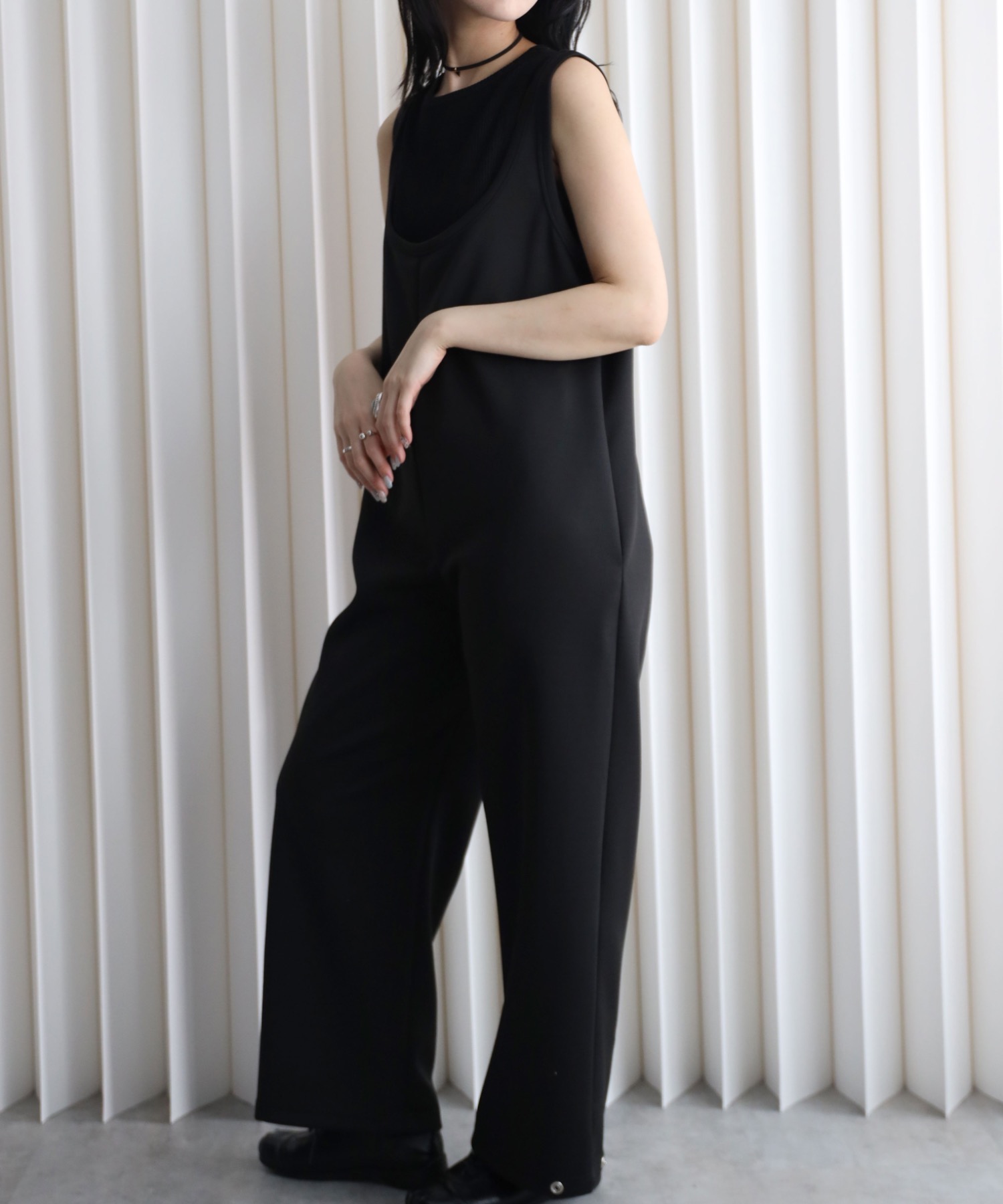 model：164cm. 着用サイズ：FREE