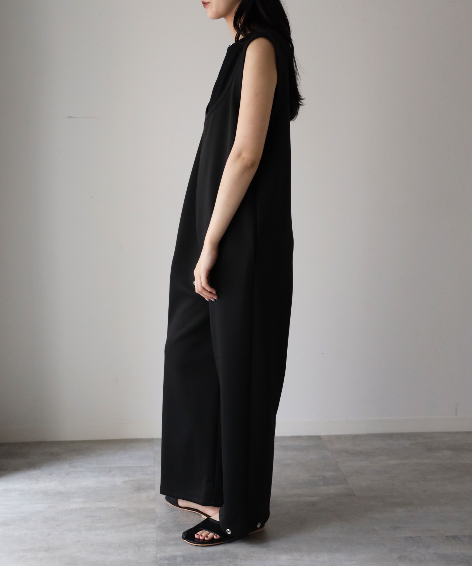 model：164cm. 着用サイズ：FREE