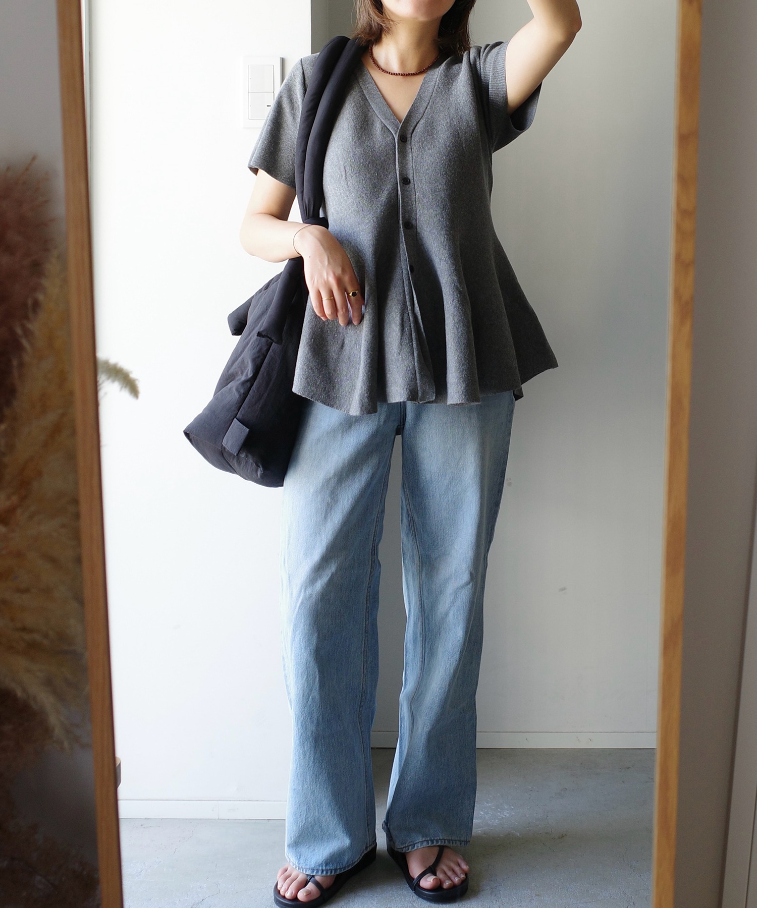 model:H158 着用サイズ:FREE