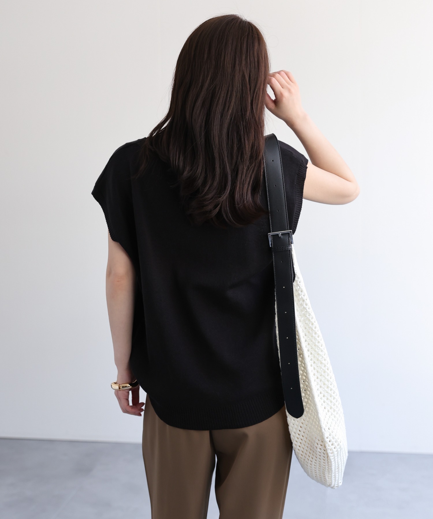 model：156cm 着用サイズ：FREE