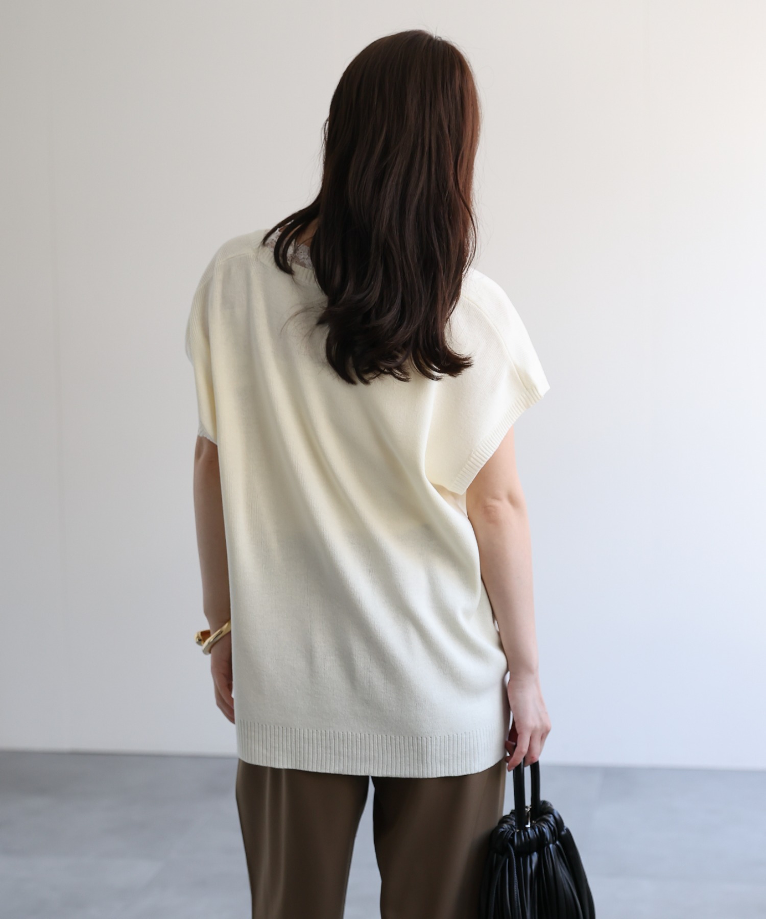model：156cm 着用サイズ：FREE