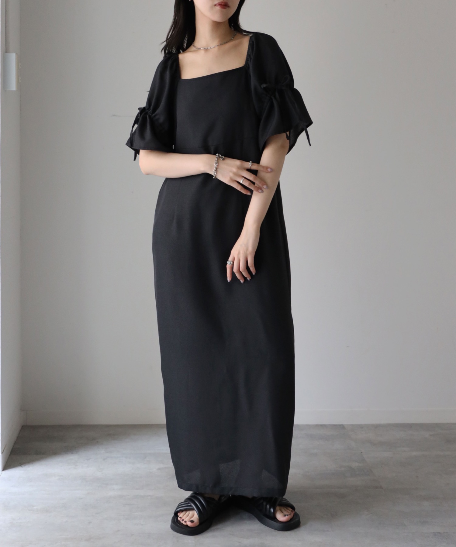 model：164cm 着用サイズ：FREE