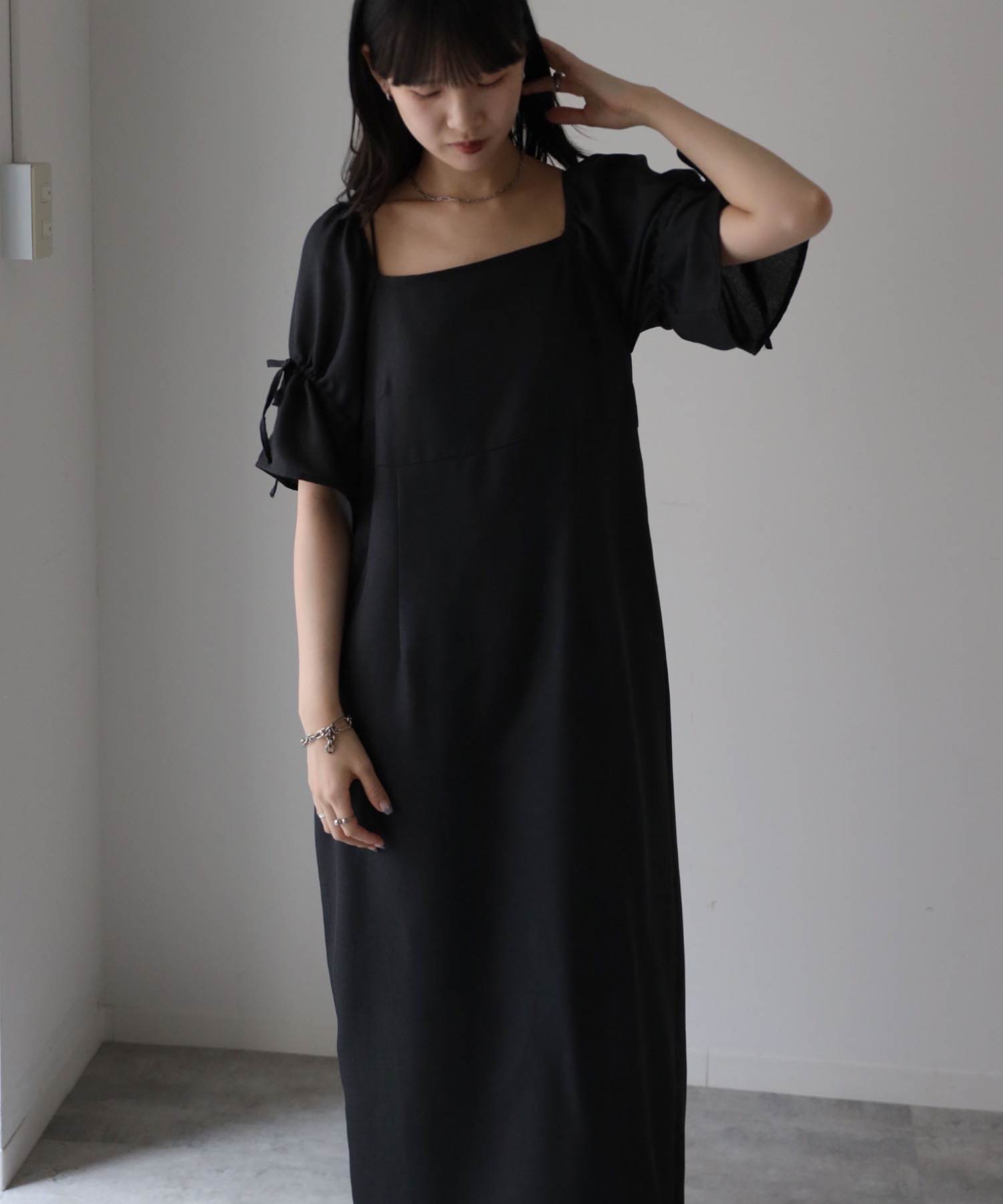 model：164cm 着用サイズ：FREE
