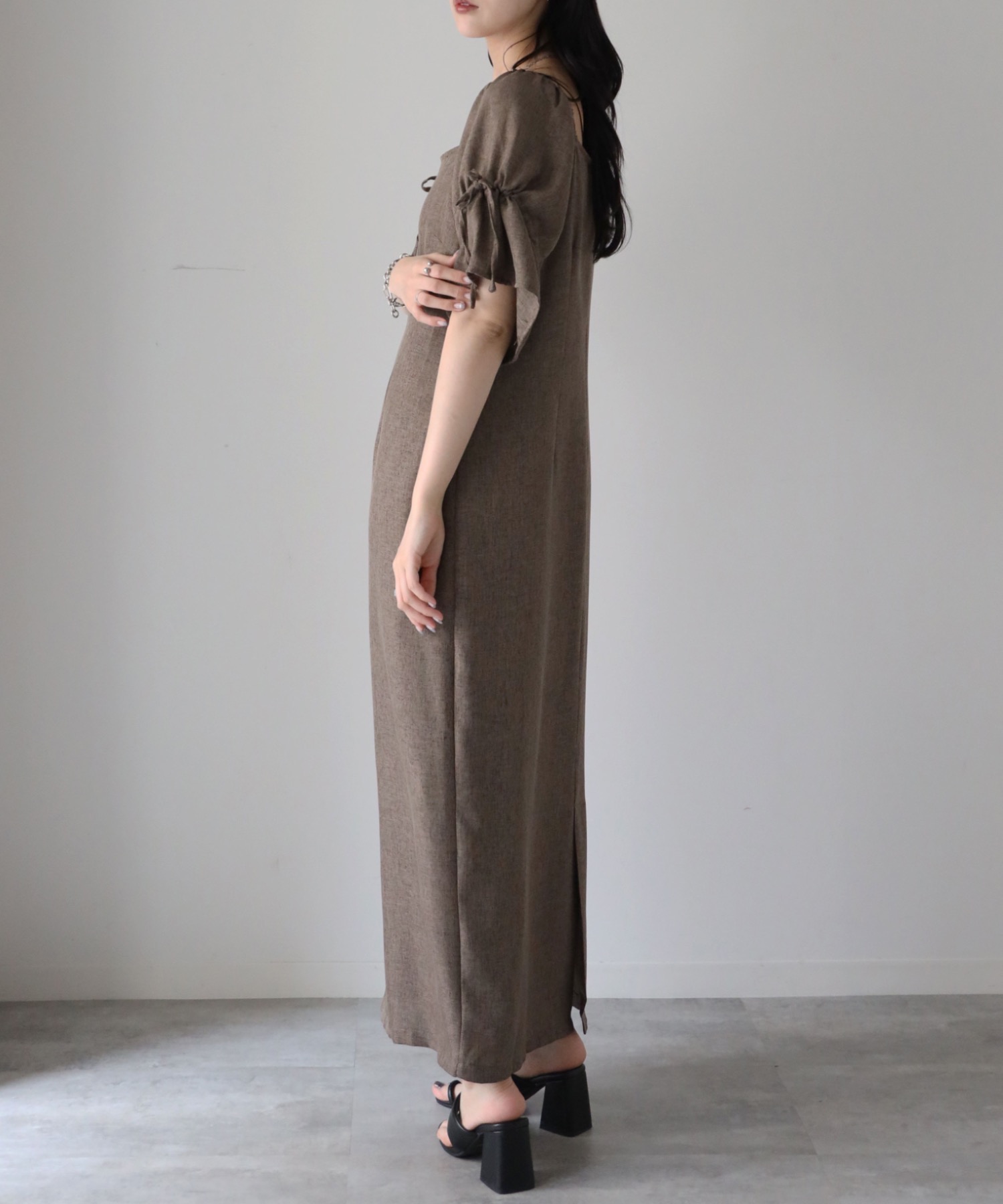 model：164cm 着用サイズ：FREE