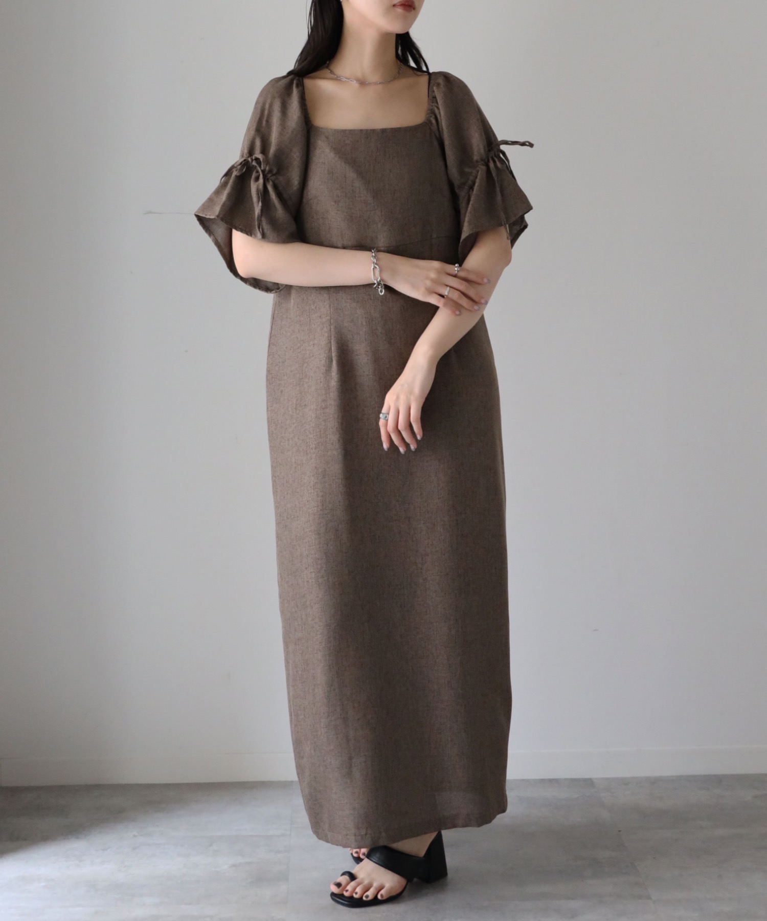 model：164cm 着用サイズ：FREE