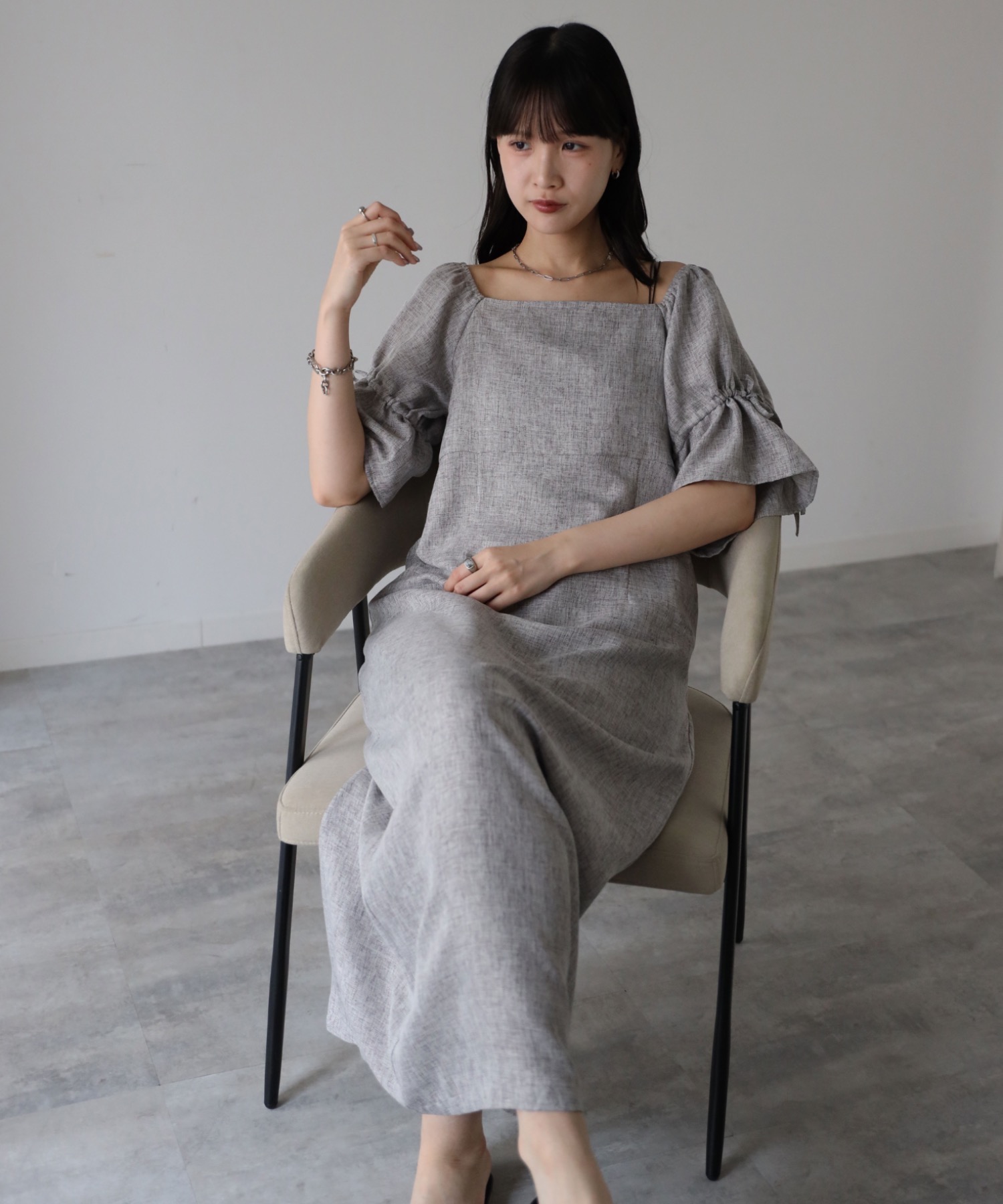 model：164cm 着用サイズ：FREE