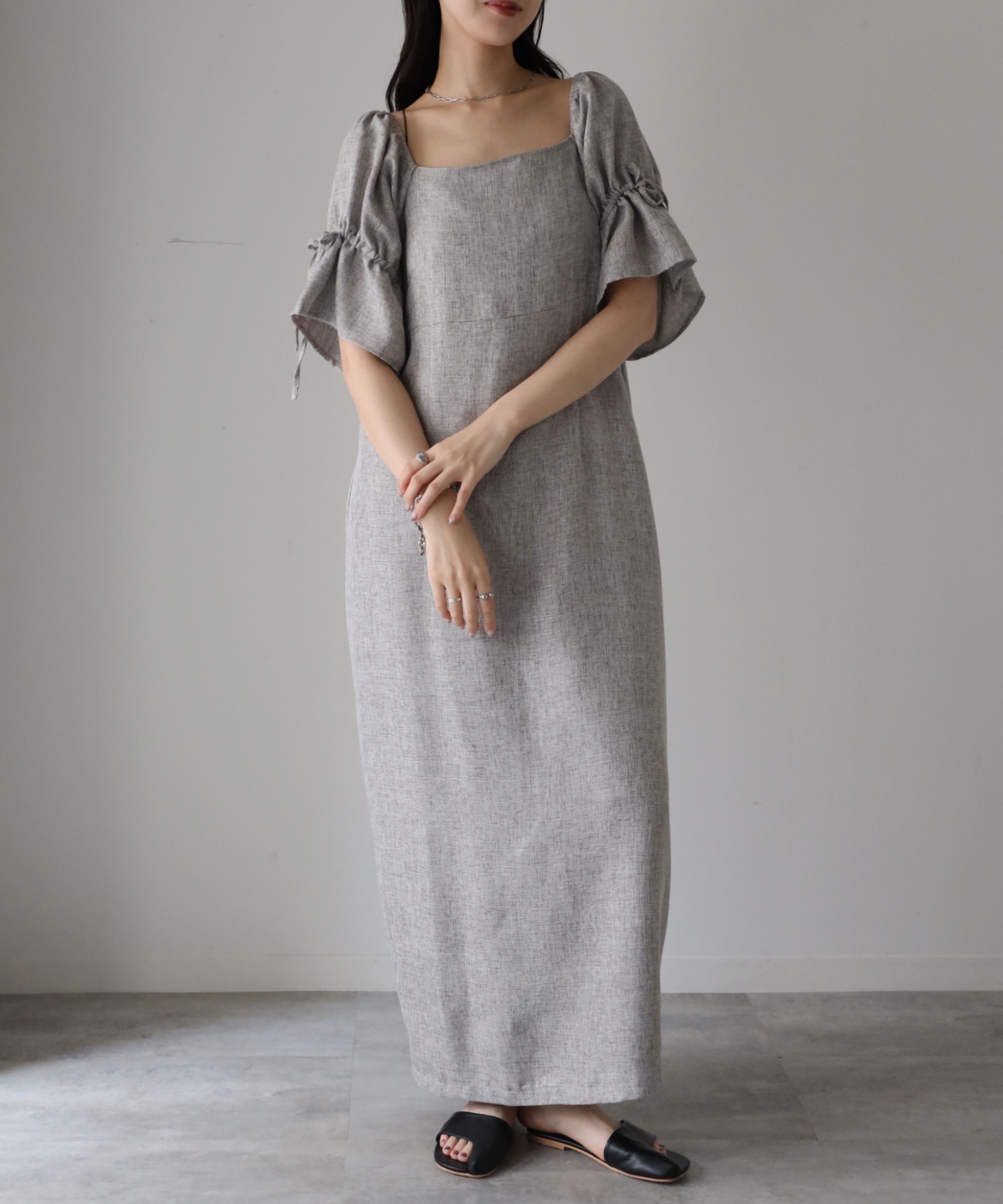 model：164cm 着用サイズ：FREE