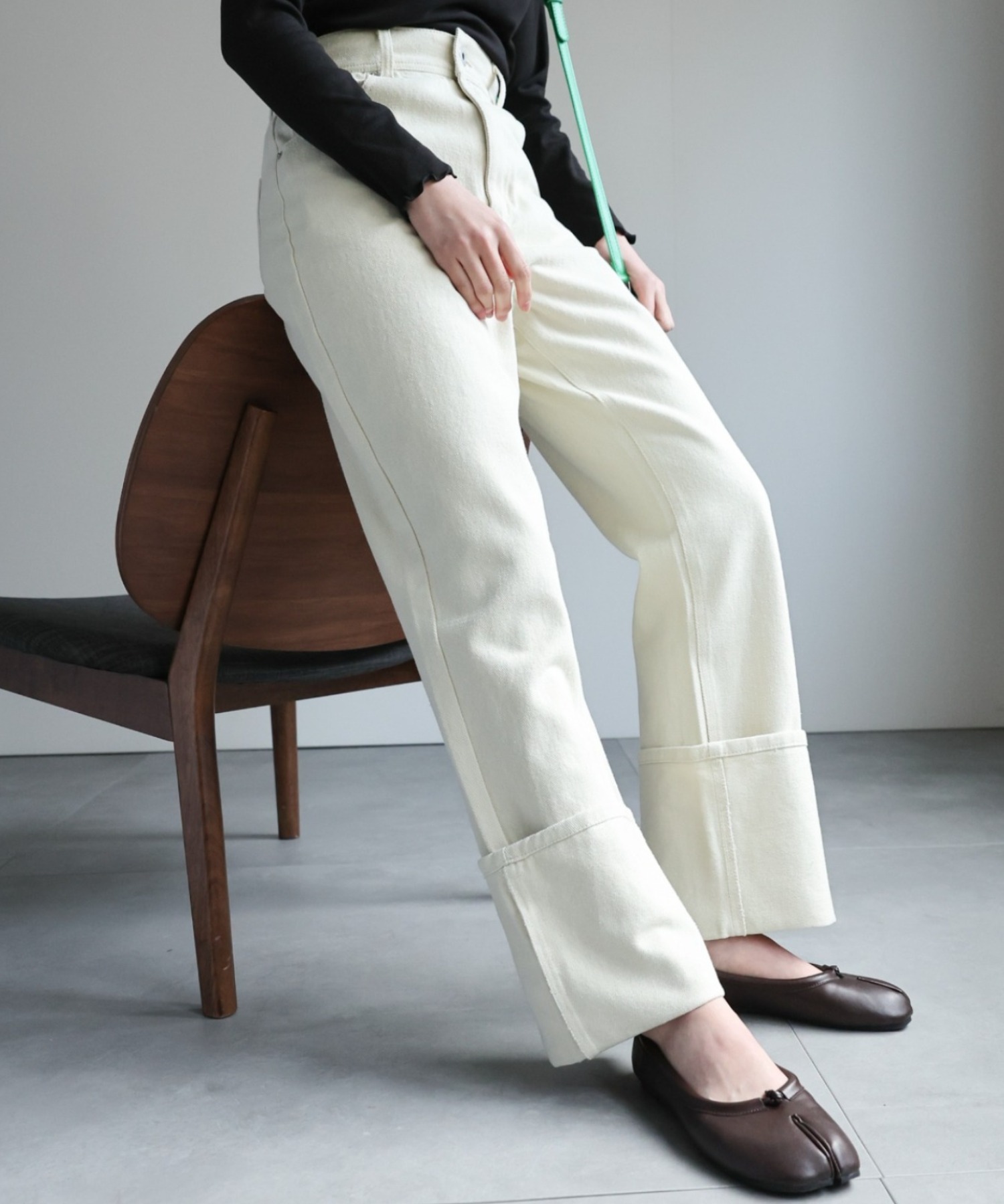 model:162㎝ 着用サイズ：L