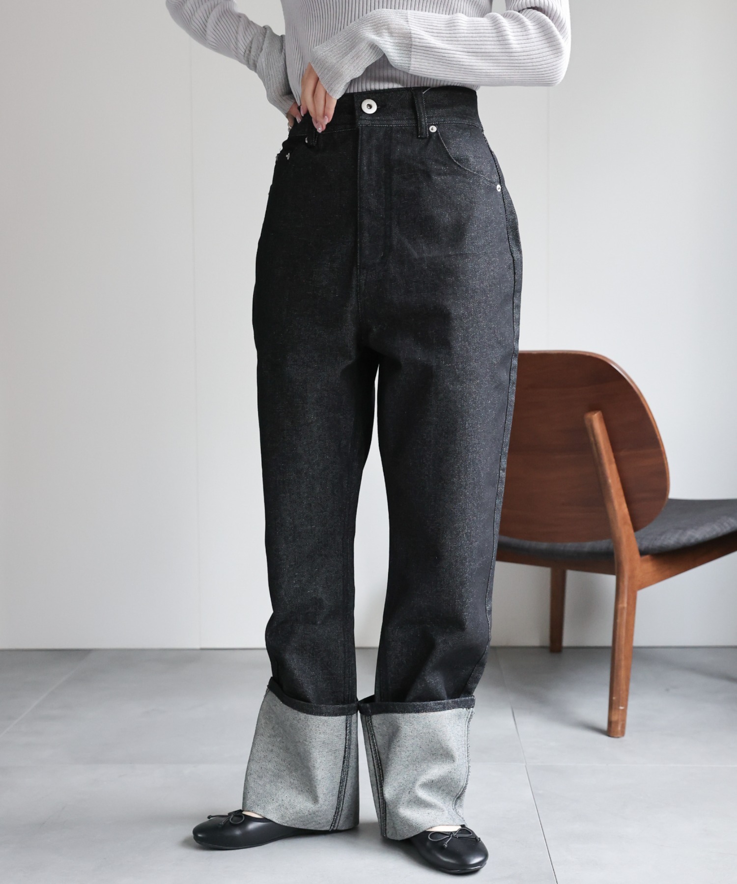model:162㎝ 着用サイズ：L