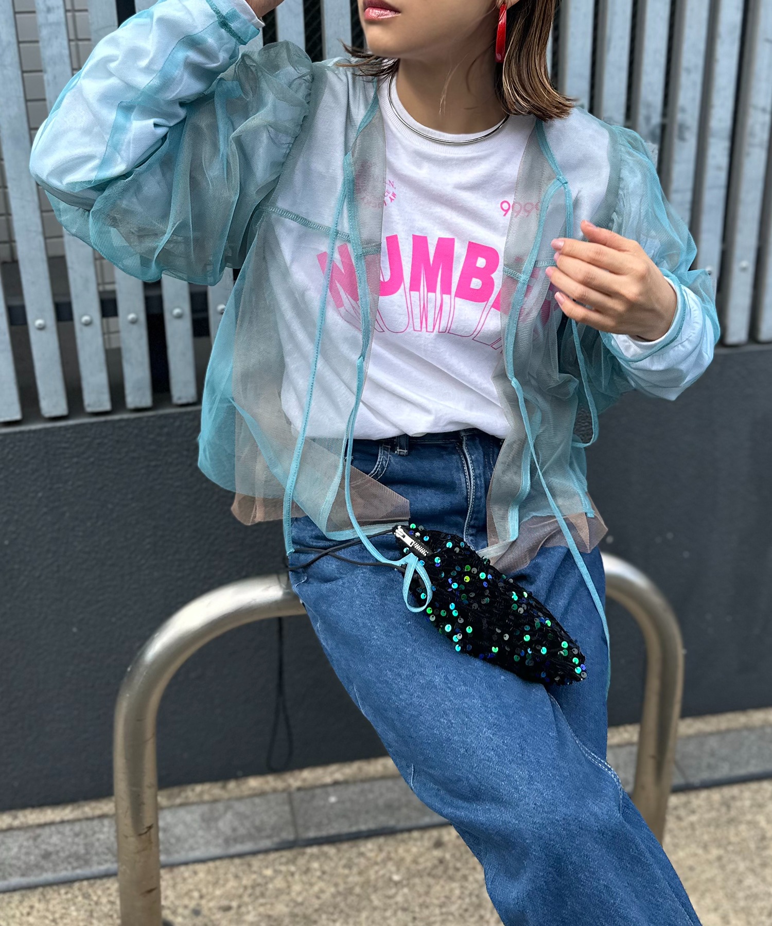 オフホワイト
model:154cm 着用サイズ:Mサイズ