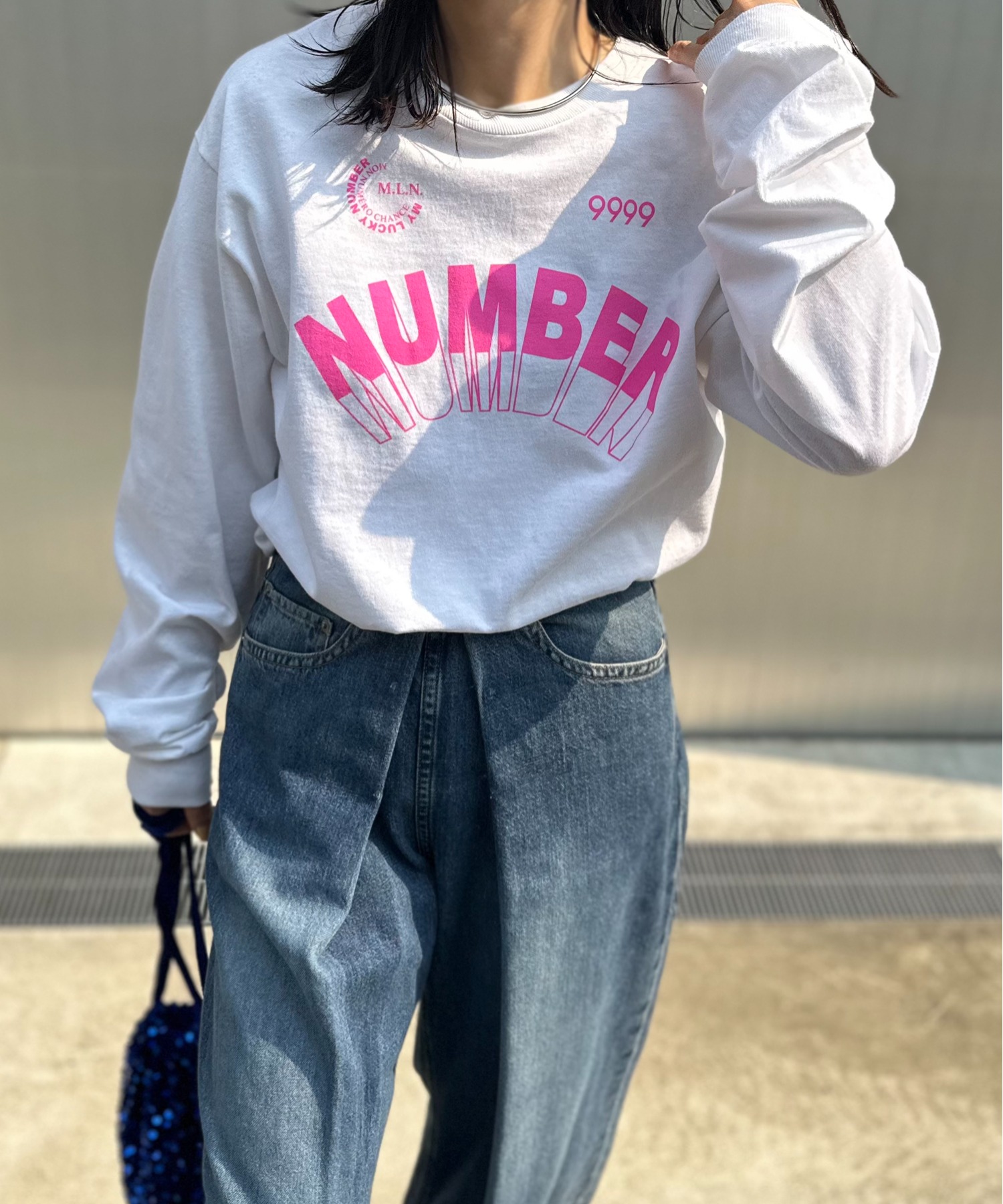 オフホワイト
model:154cm 着用サイズ:Mサイズ