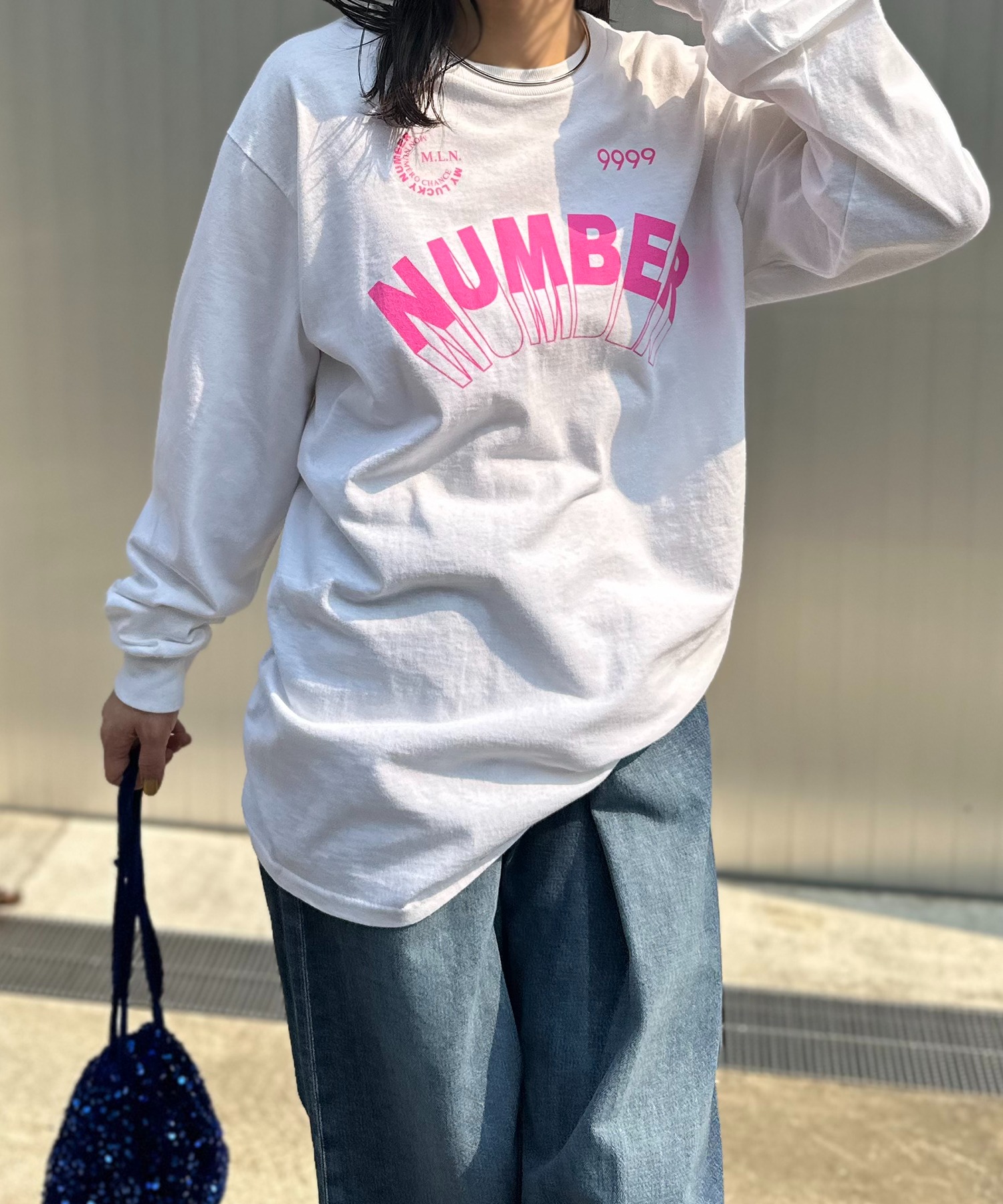 オフホワイト
model:154cm 着用サイズ:Mサイズ