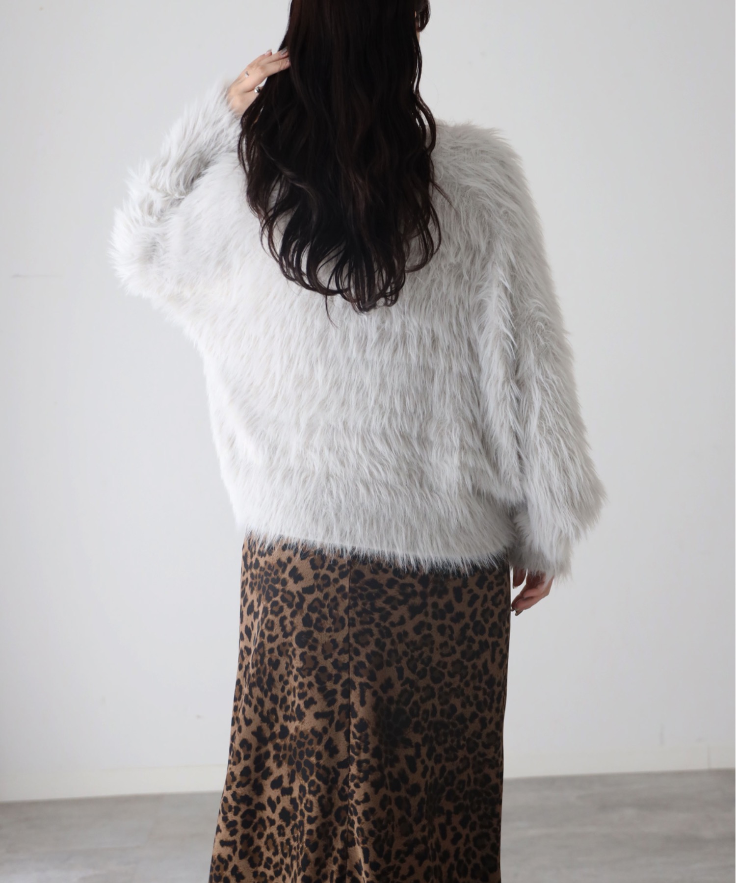 model：164cm. 着用サイズ：FREE